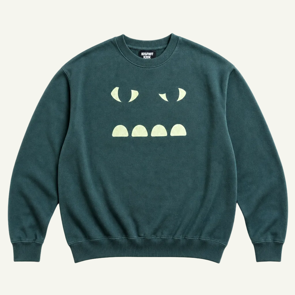 Bigfoot Kick Green Sweatshirt