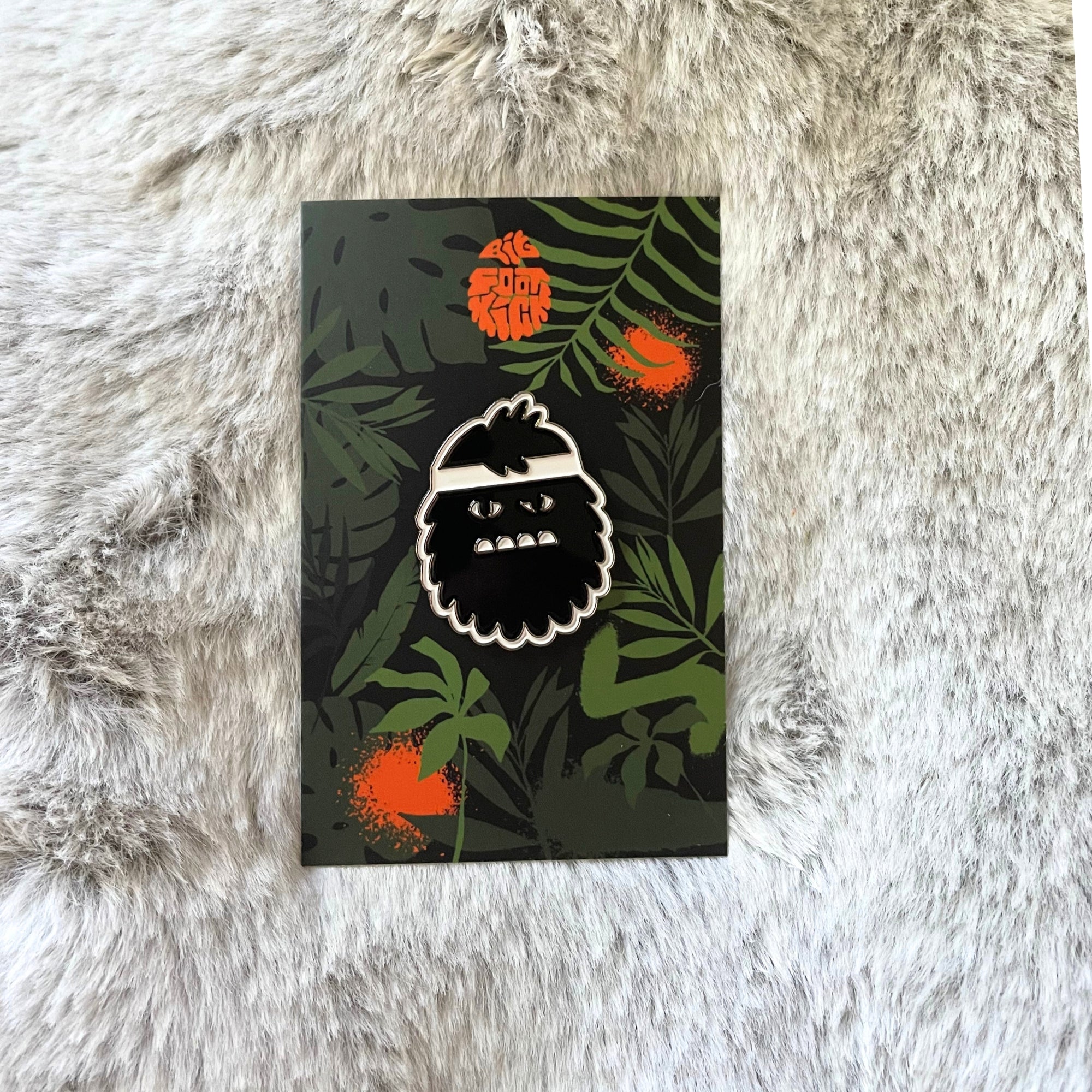 Bigfoot Kick Logo Pin - Bigfoot Kick