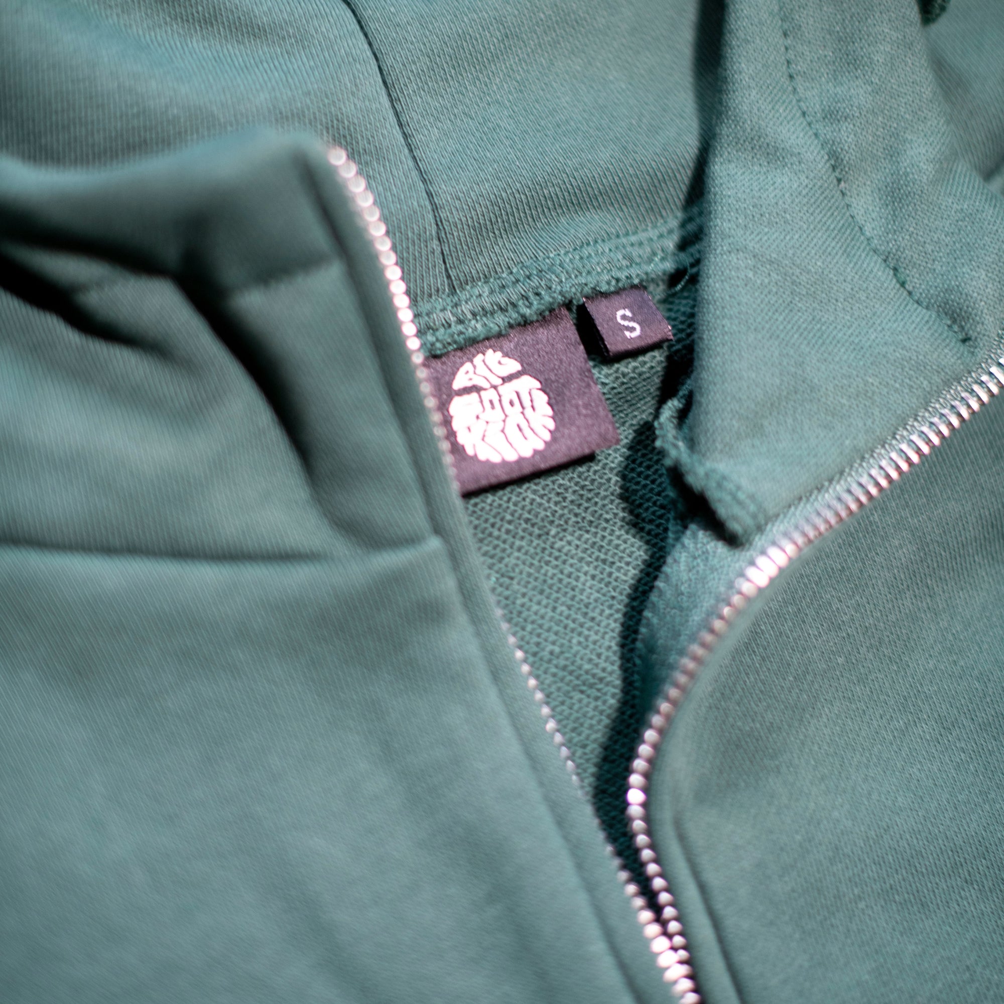 Bigfoot Quarter Zip Hoodie - Bigfoot Kick