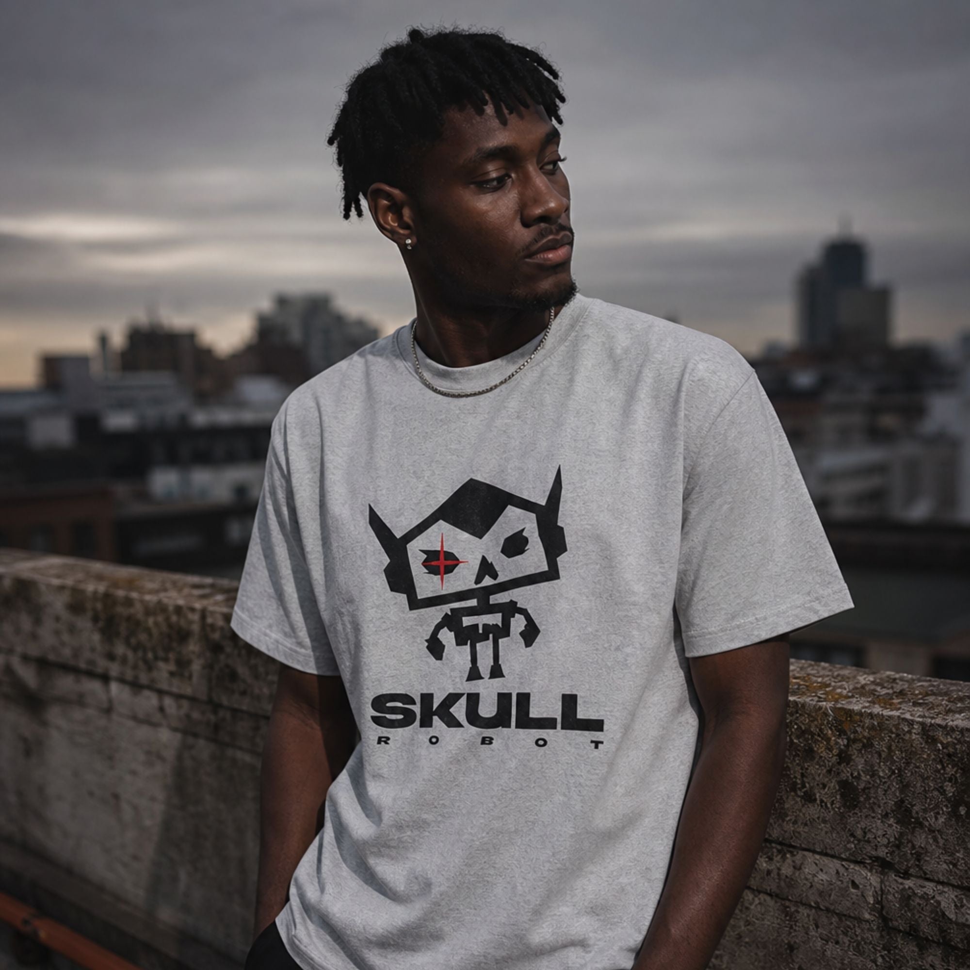 SkullRobot Robot T-Shirt - Bigfoot Kick