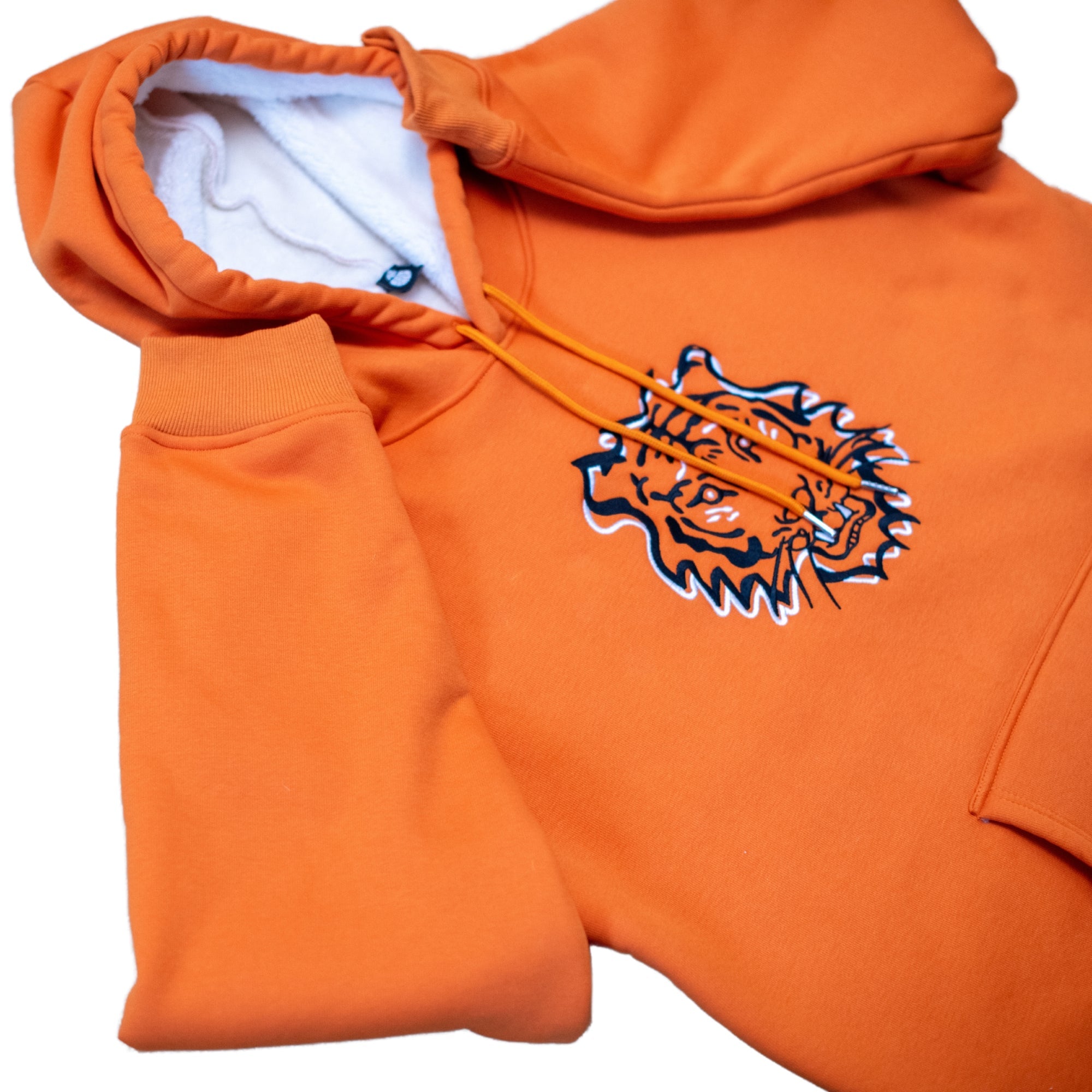Squatchfuzz Tiger Hoodie - Bigfoot Kick