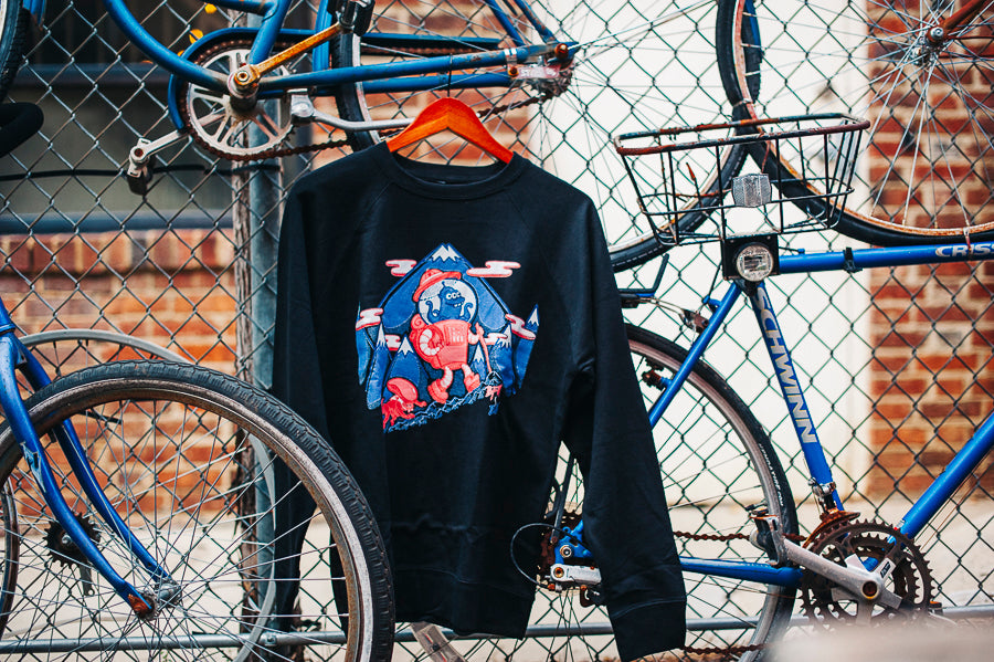 BFK x Euli Glorp Sweatshirt at bike