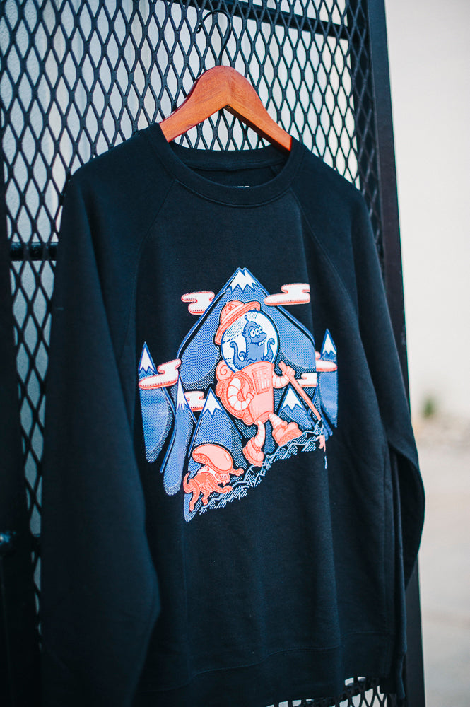 BFK x Euli Glorp sweatshirt sideview
