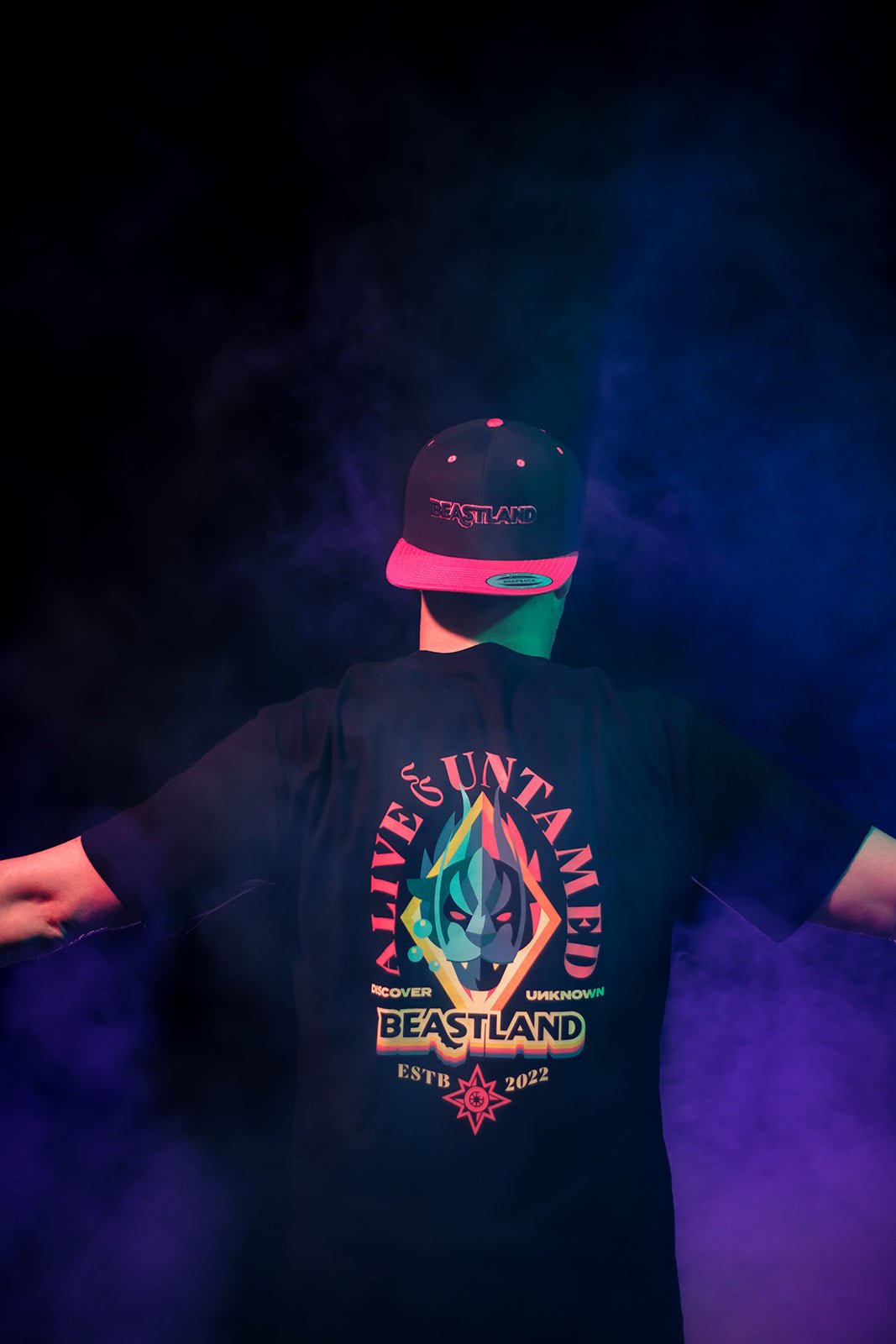 Beastland Alive & Untamed T-Shirt - Bigfoot Kick