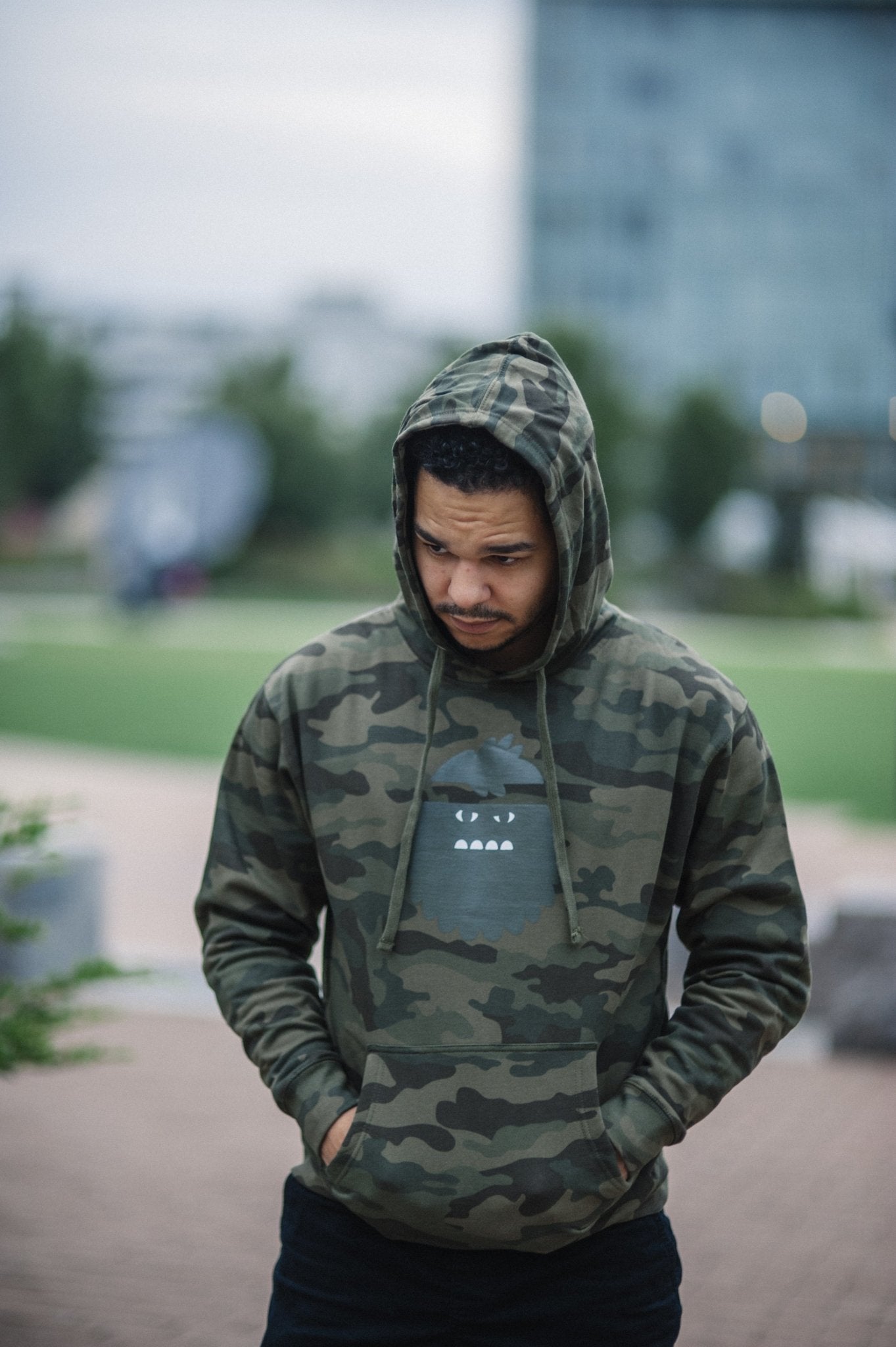 BFK Camo Logo Hoodie - Bigfoot Kick