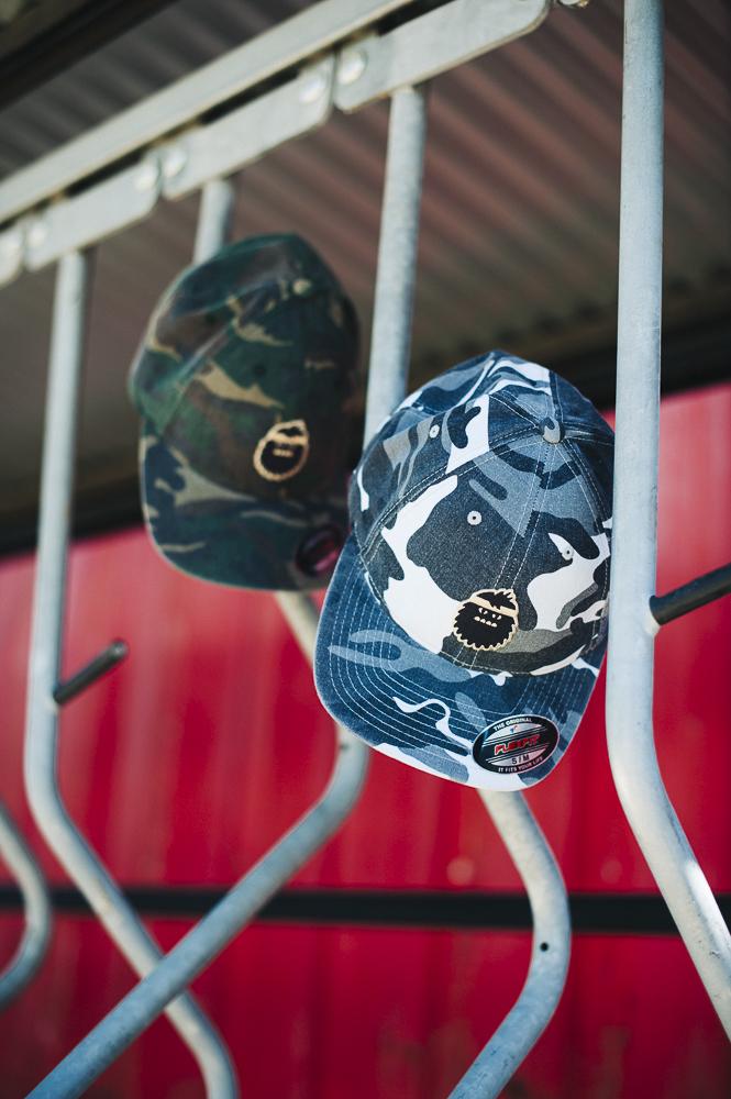 BFK Patch Flexfit Snow Camo Hat - Bigfoot Kick