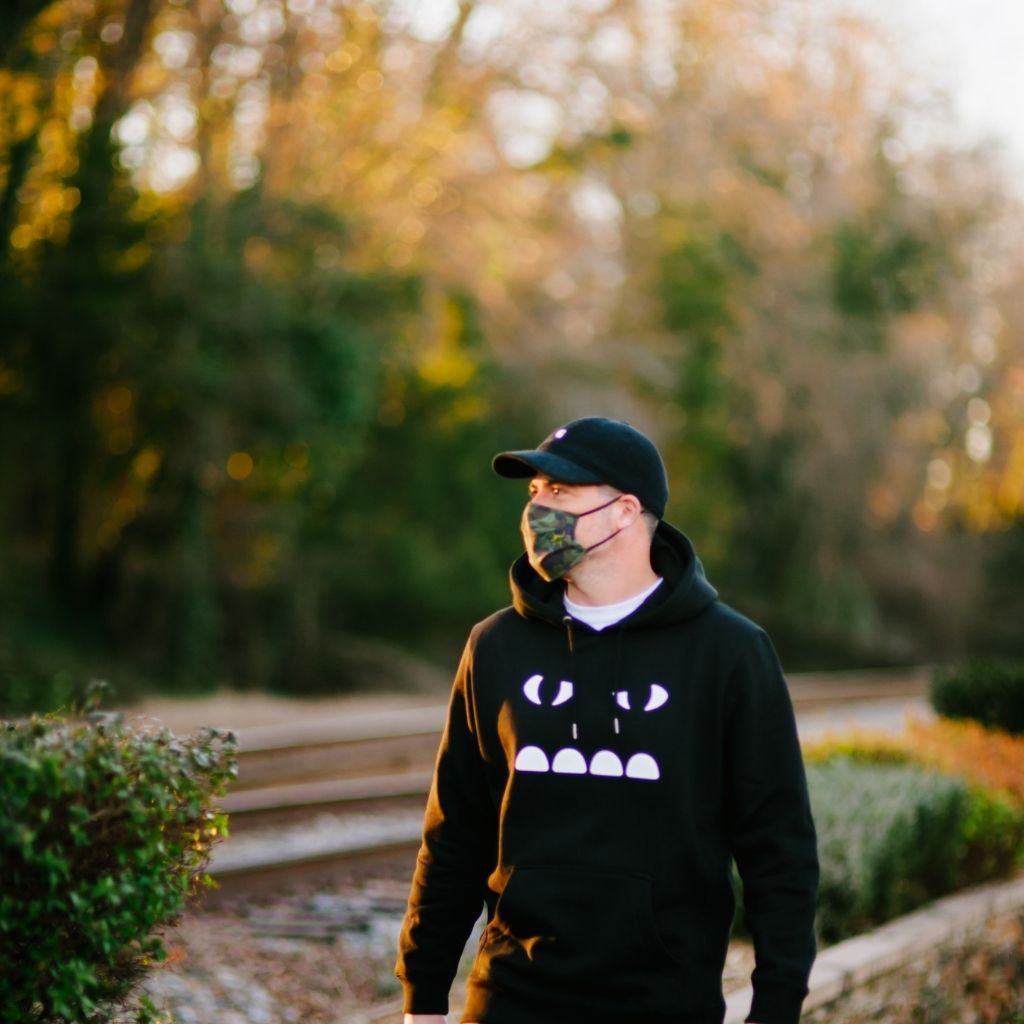 Bigfoot Kick Into the Dark Hoodie - Bigfoot Kick