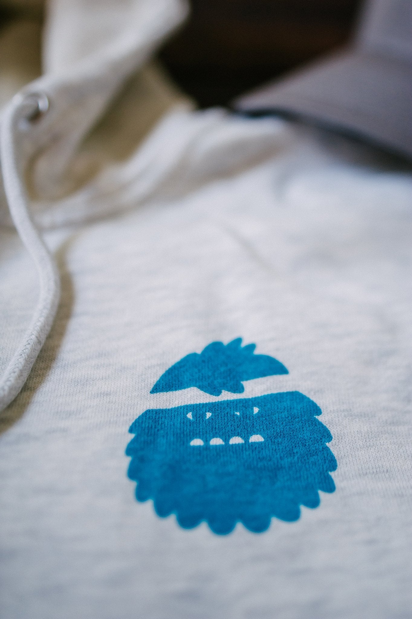 BIGFOOT KICK ZIP IT UP HOODIE IN HEATHER OATMEAL - Bigfoot Kick
