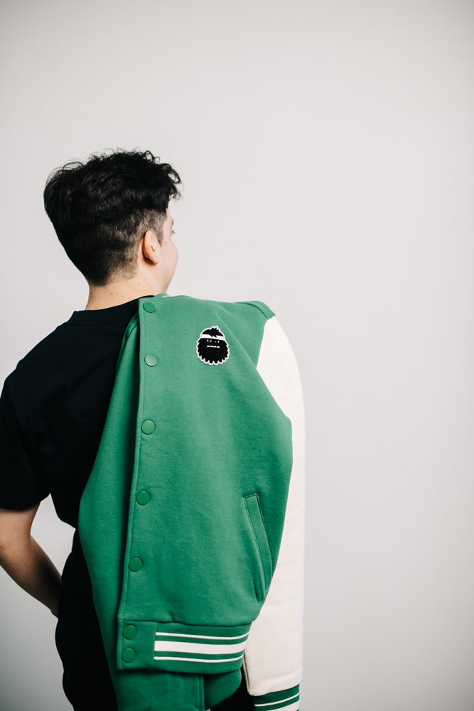 Bigfoot Letterman Jacket - Bigfoot Kick