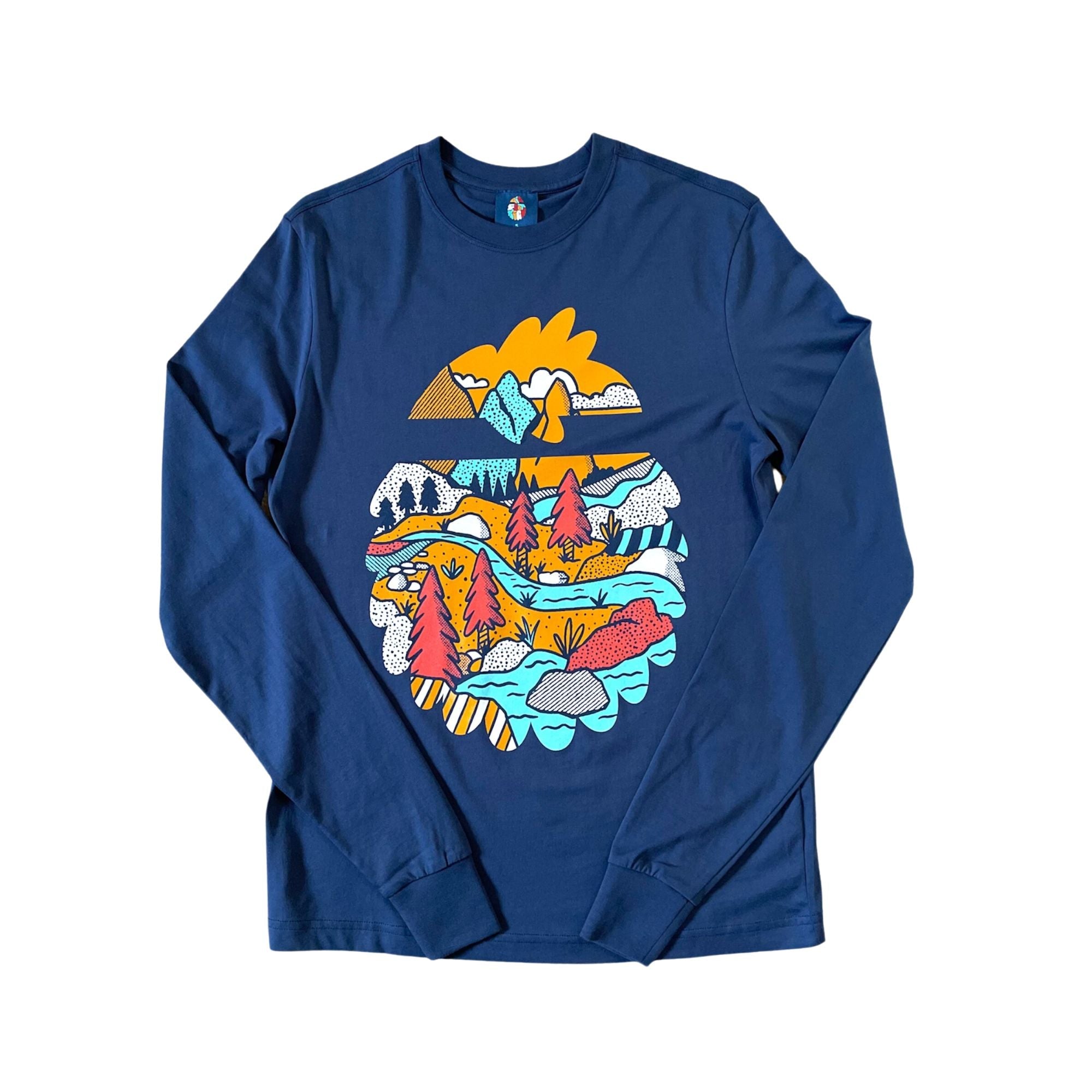 Bigfoot's Wilderness Long-Sleeve T-Shirt - Bigfoot Kick