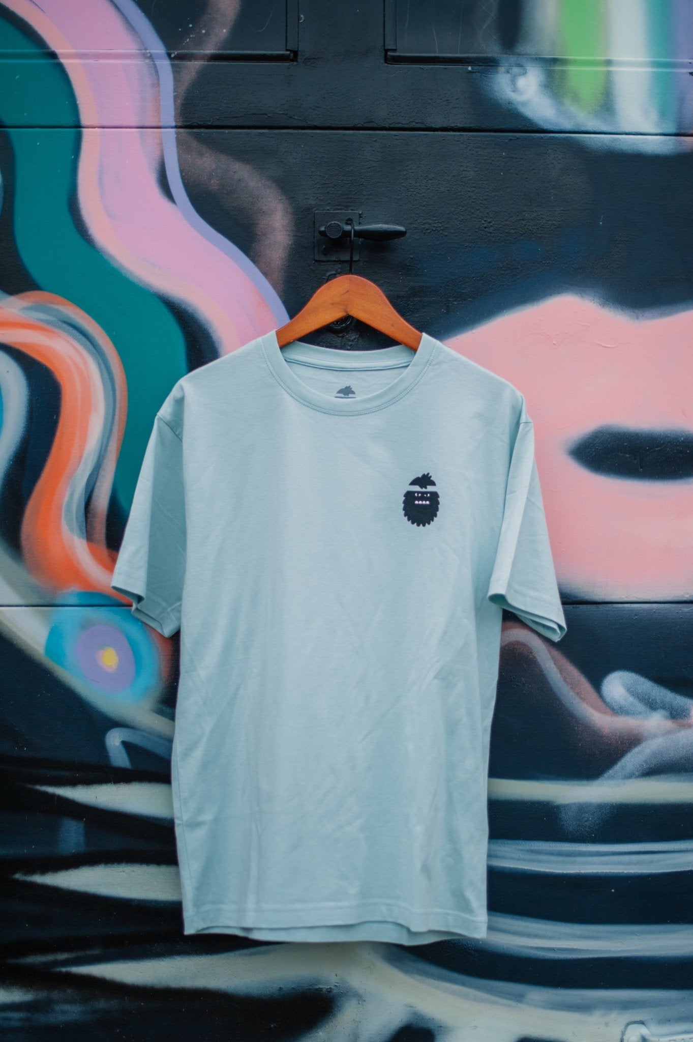 Close Encounter Tee in Seafoam - Bigfoot Kick