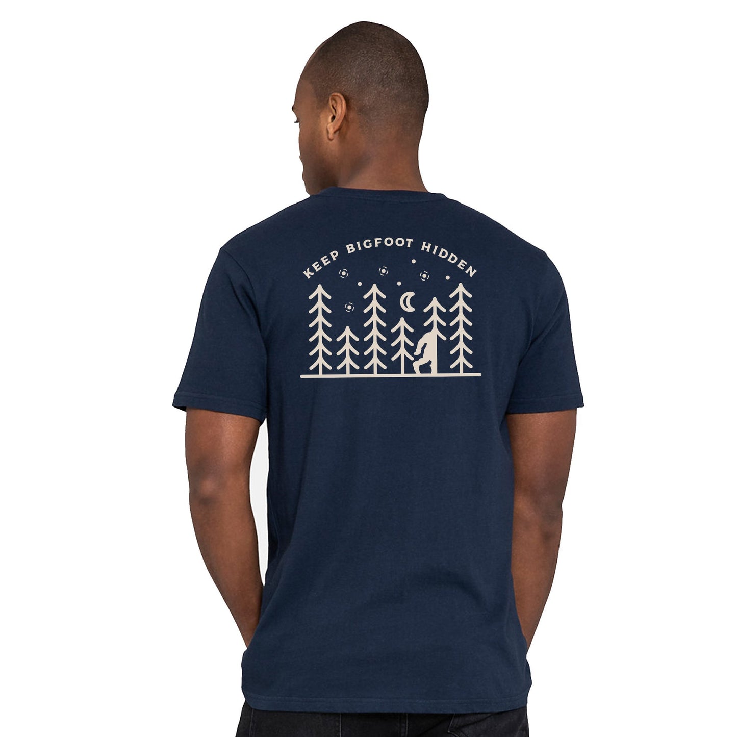 Keep Bigfoot Hidden Tee - Bigfoot Kick