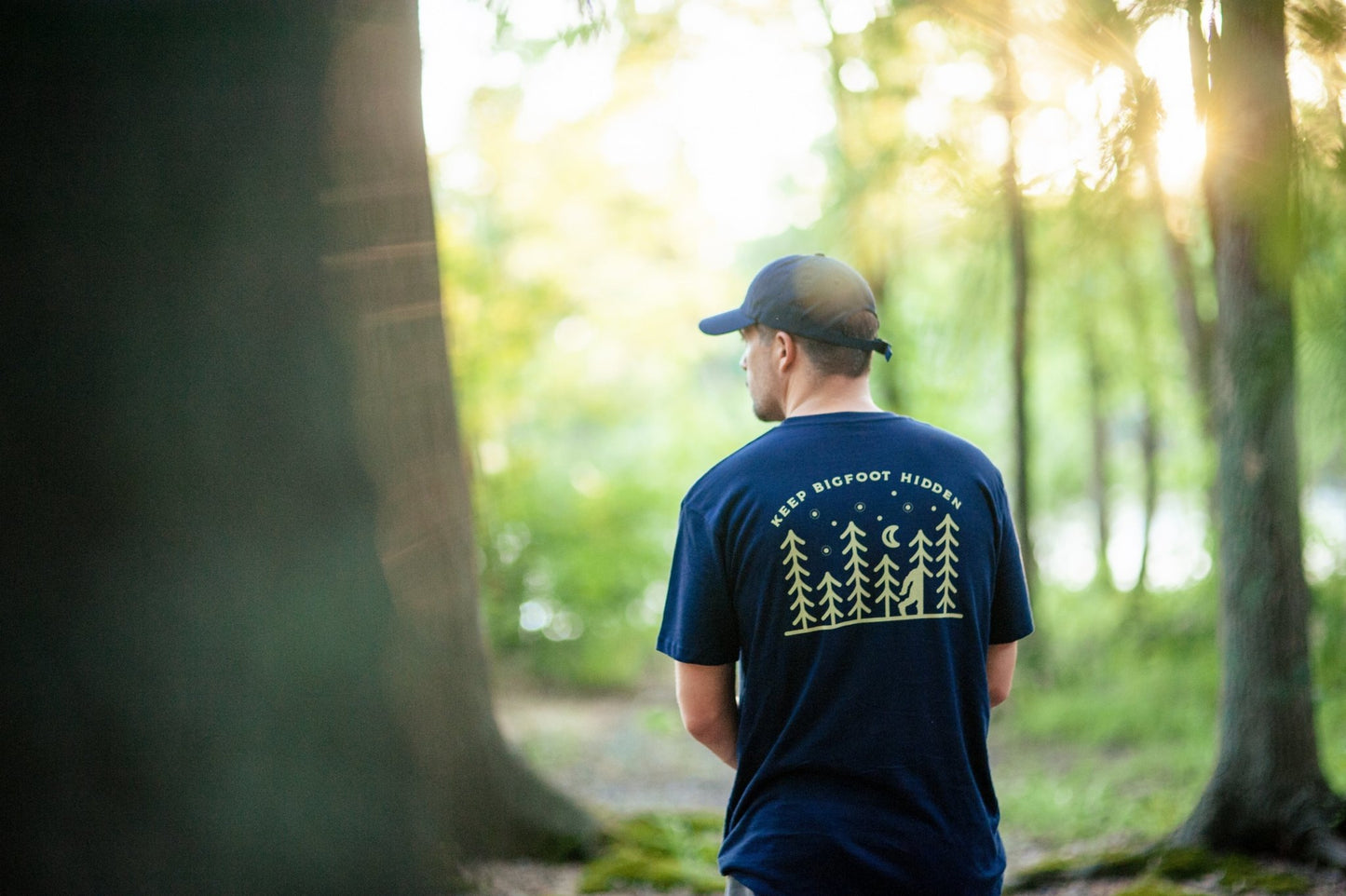 Keep Bigfoot Hidden Tee - Bigfoot Kick