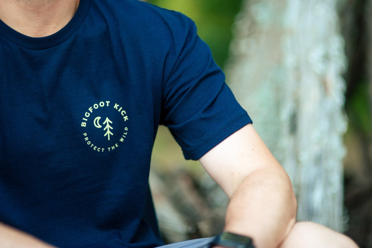 Keep Bigfoot Hidden Tee - Bigfoot Kick