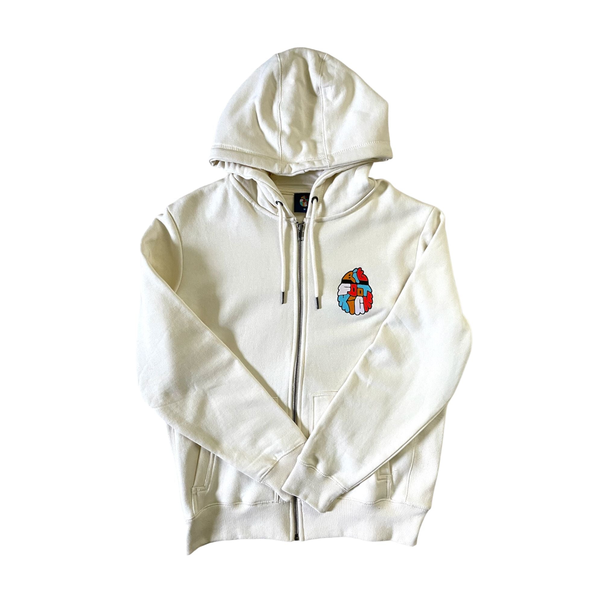 Melty Bigfoot Zip-Up Hoodie - Bigfoot Kick