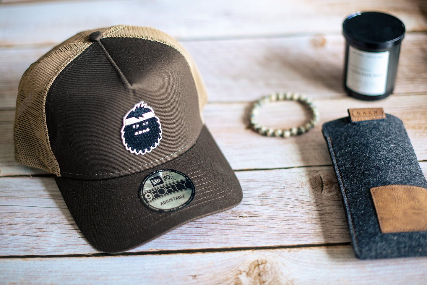 New Era Bigfoot Snapback Trucker Hat - Bigfoot Kick