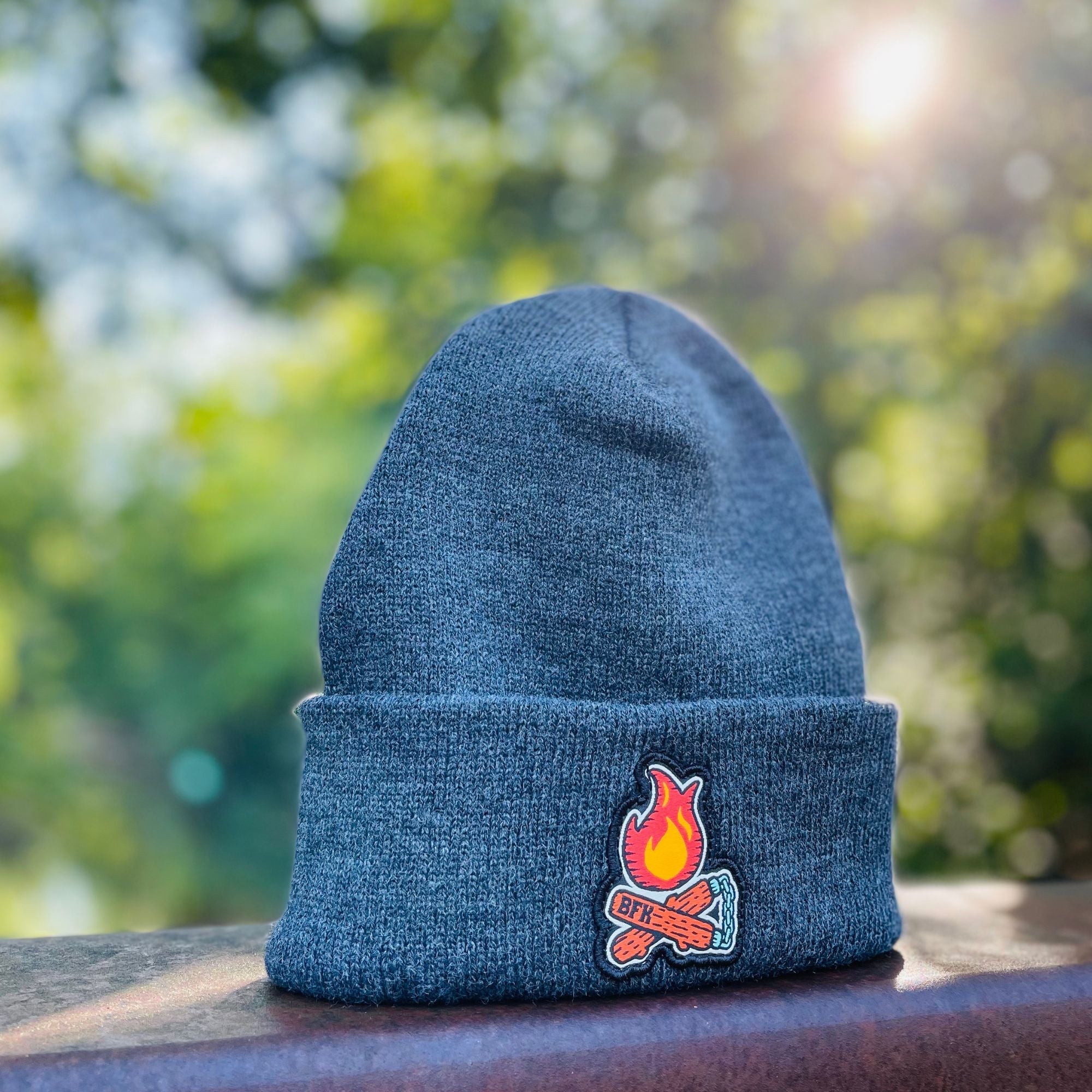 Nunchuck Fire Beanie - Bigfoot Kick