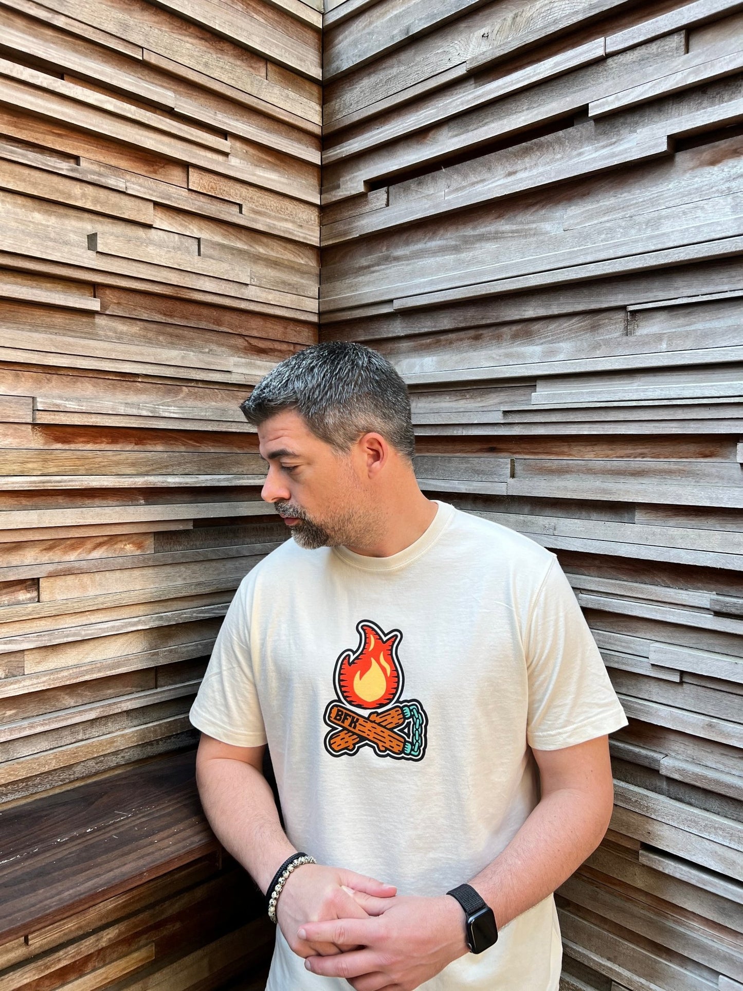 Nunchuck Fire Premium Tee - Bigfoot Kick