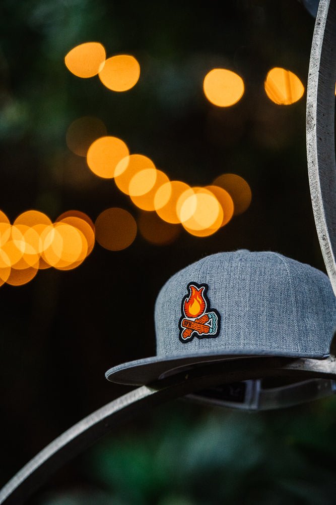 Nunchuck Fire Snapback Hat - Bigfoot Kick