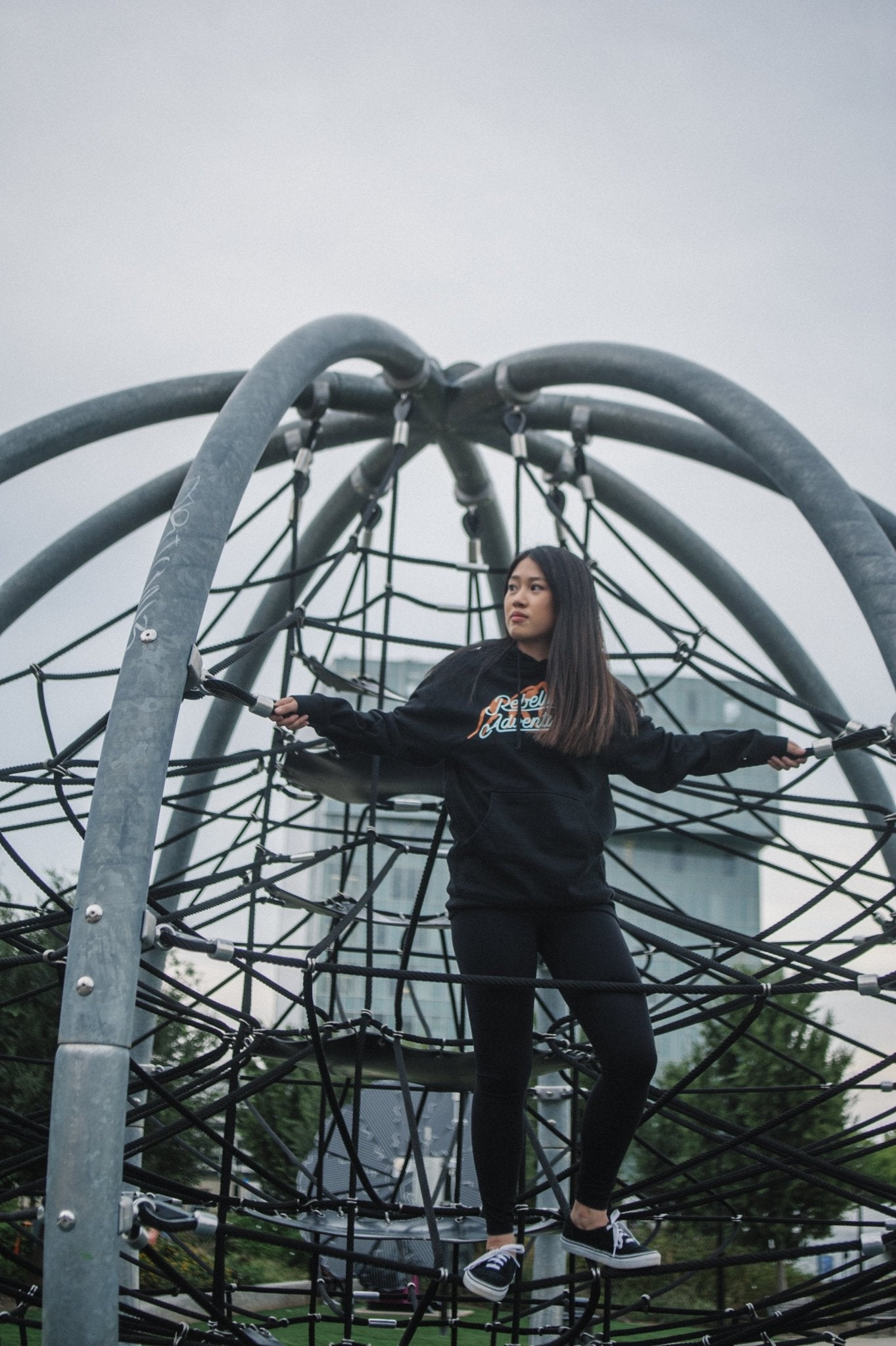 Rebellious Adventurer Hoodie - Bigfoot Kick