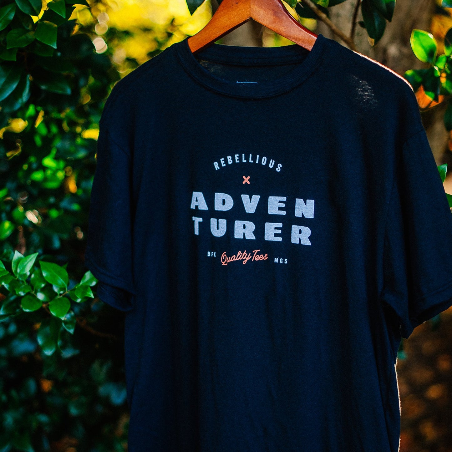 Rebellious Adventurer T-Shirt in Black - Bigfoot Kick