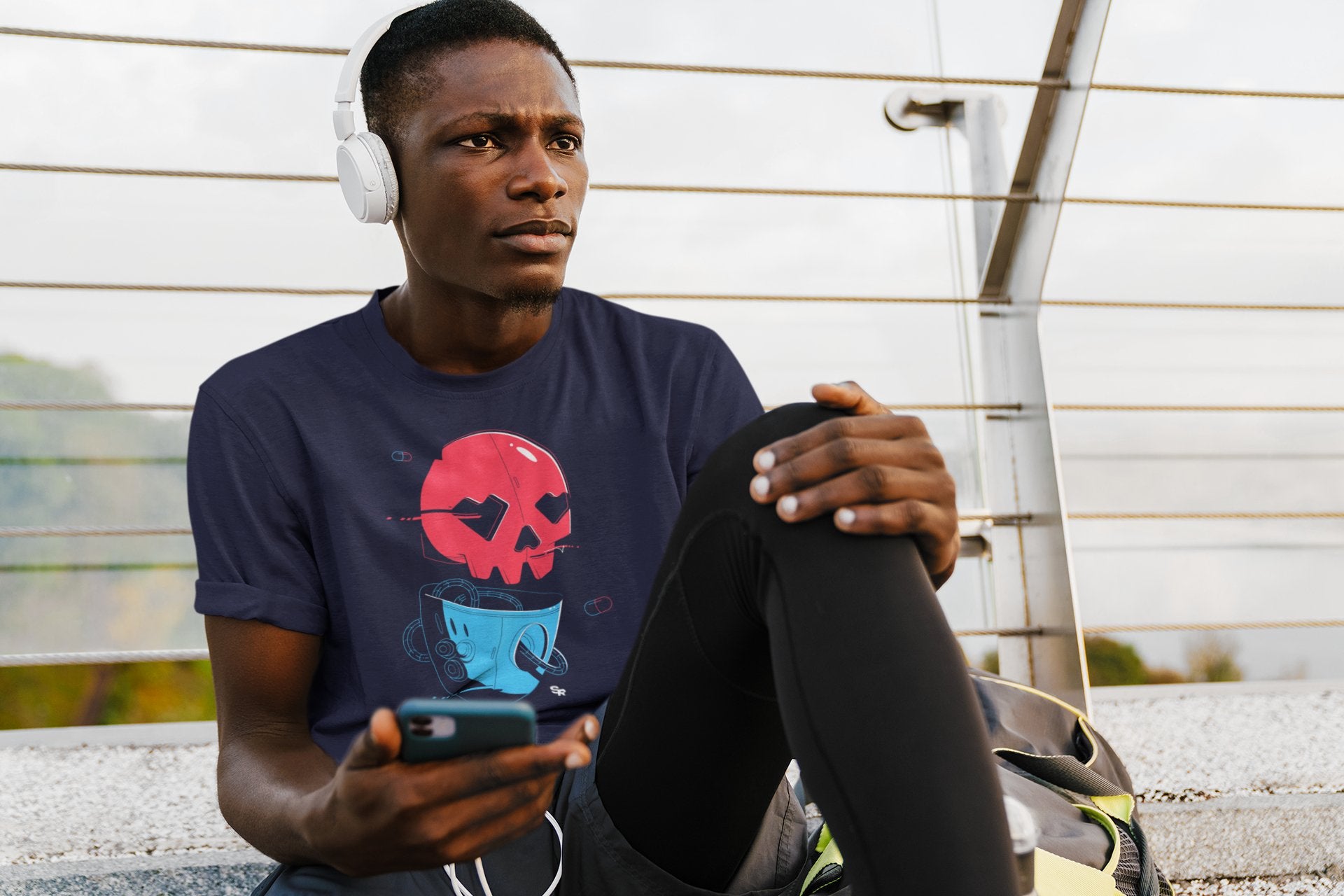 SkullRobot Nano-Pill T-Shirt - Bigfoot Kick