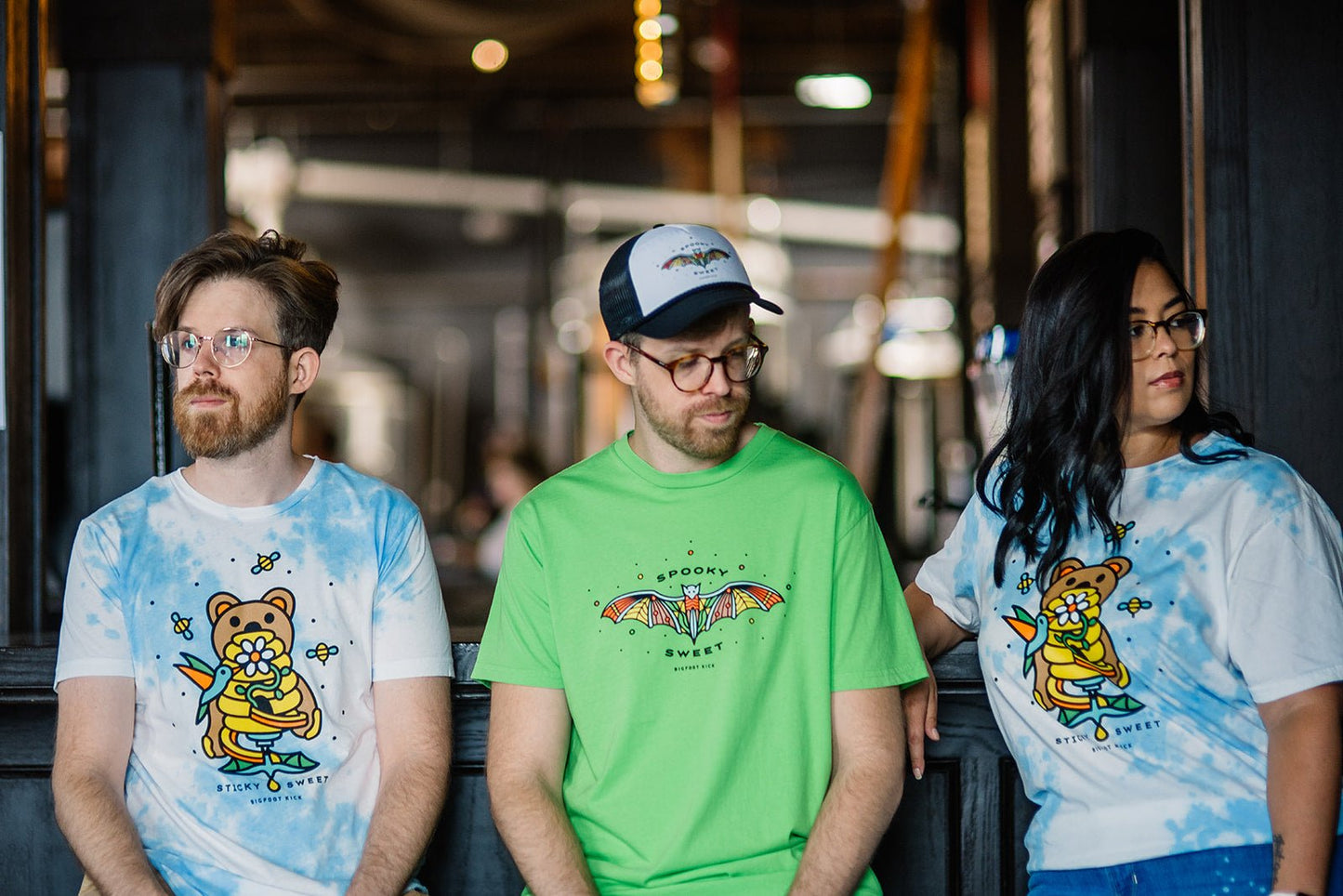 Sticky Sweet T-shirt in Cloud Blue - Bigfoot Kick