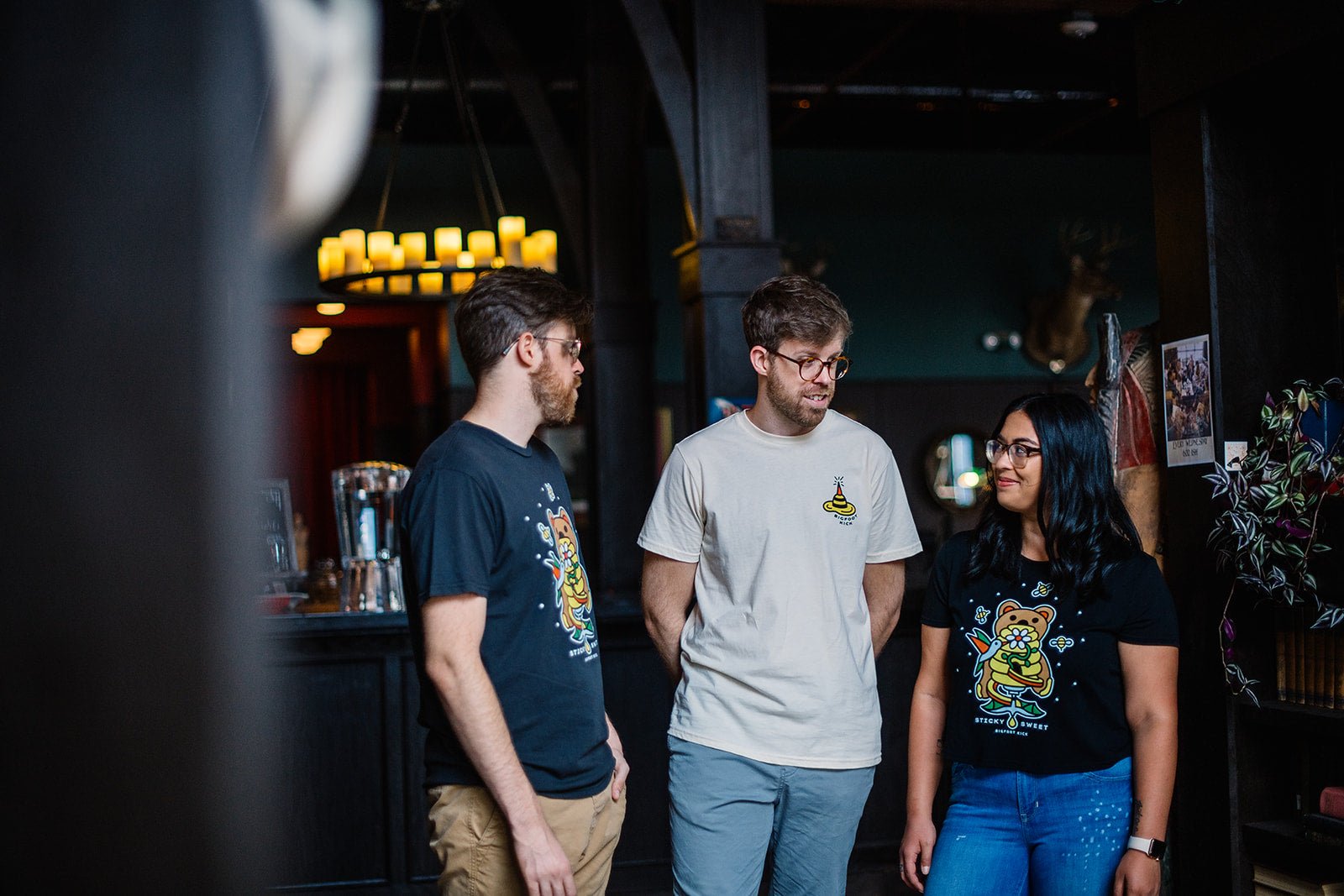 Sticky Sweet Women's Crop Tee - Bigfoot Kick