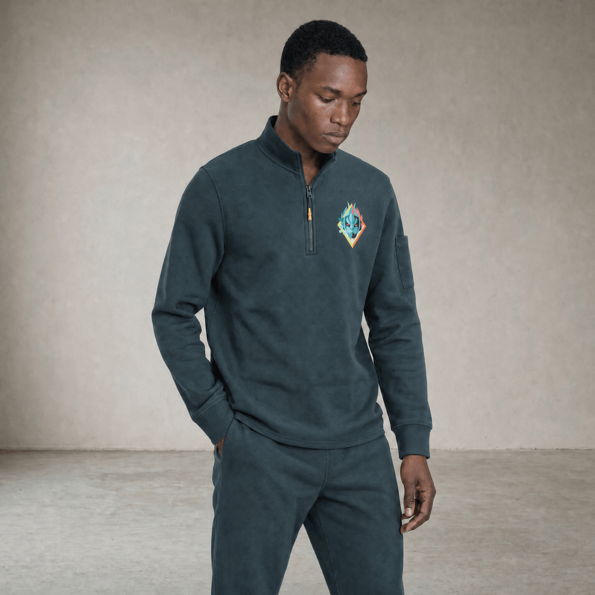 Beastland Panther Zip Fleece - Bigfoot Kick