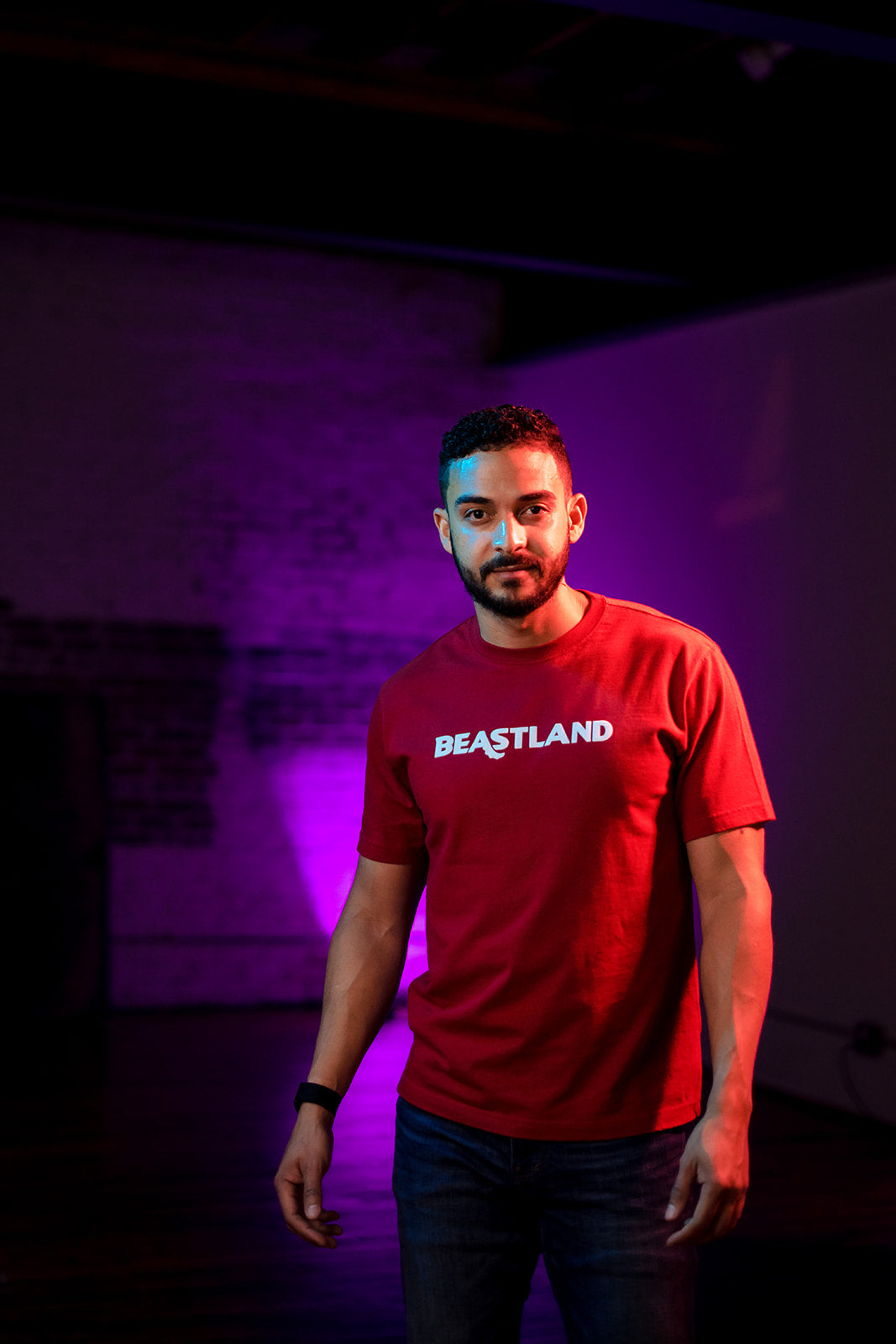 Welcome to Beastland Tee in Red