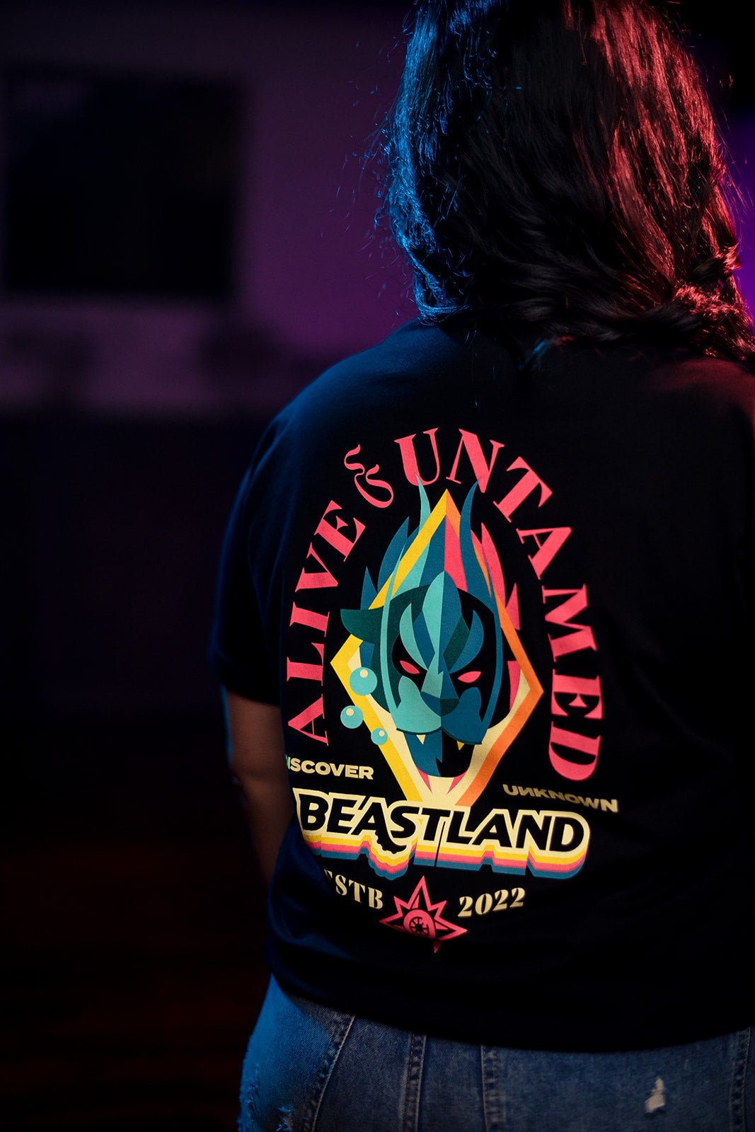 Beastland Alive & Untamed T-Shirt - Bigfoot Kick