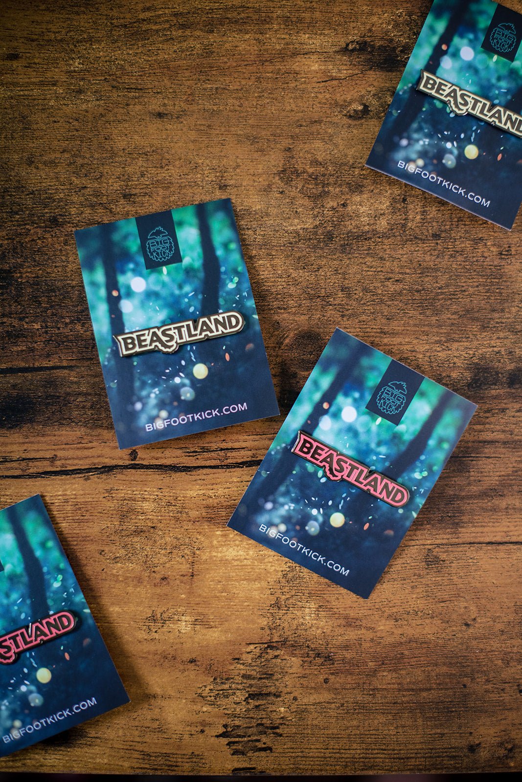 Beastland Logo Pin - Bigfoot Kick