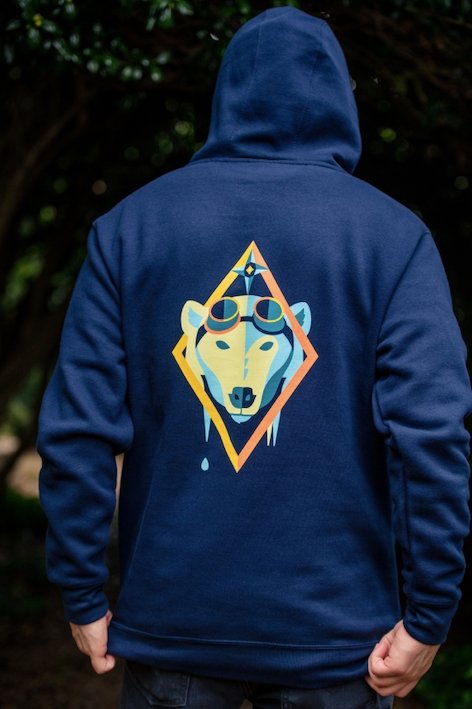 Beastland Polar Bear Hoodie - Bigfoot Kick