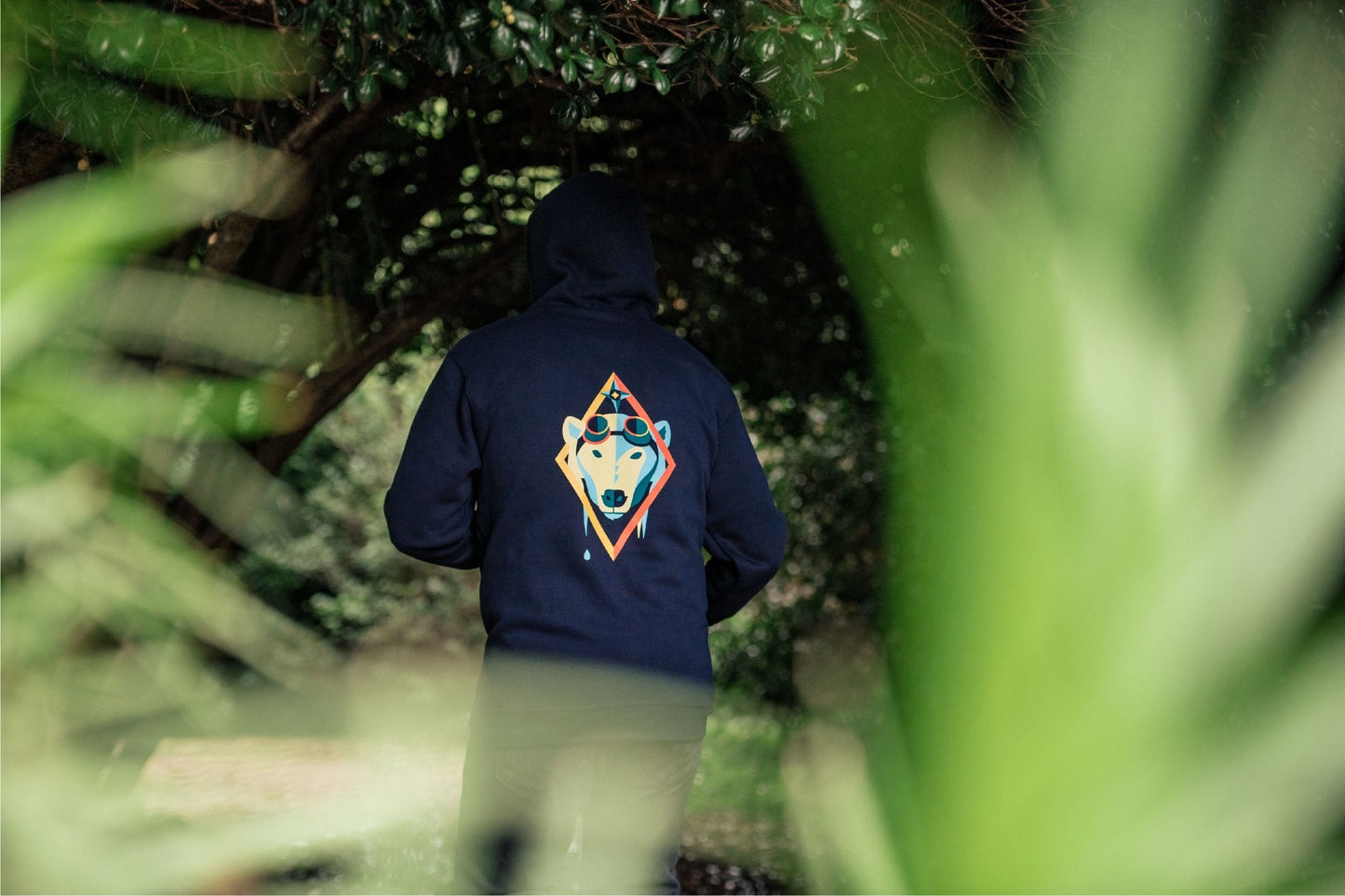 Beastland Polar Bear Hoodie - Bigfoot Kick