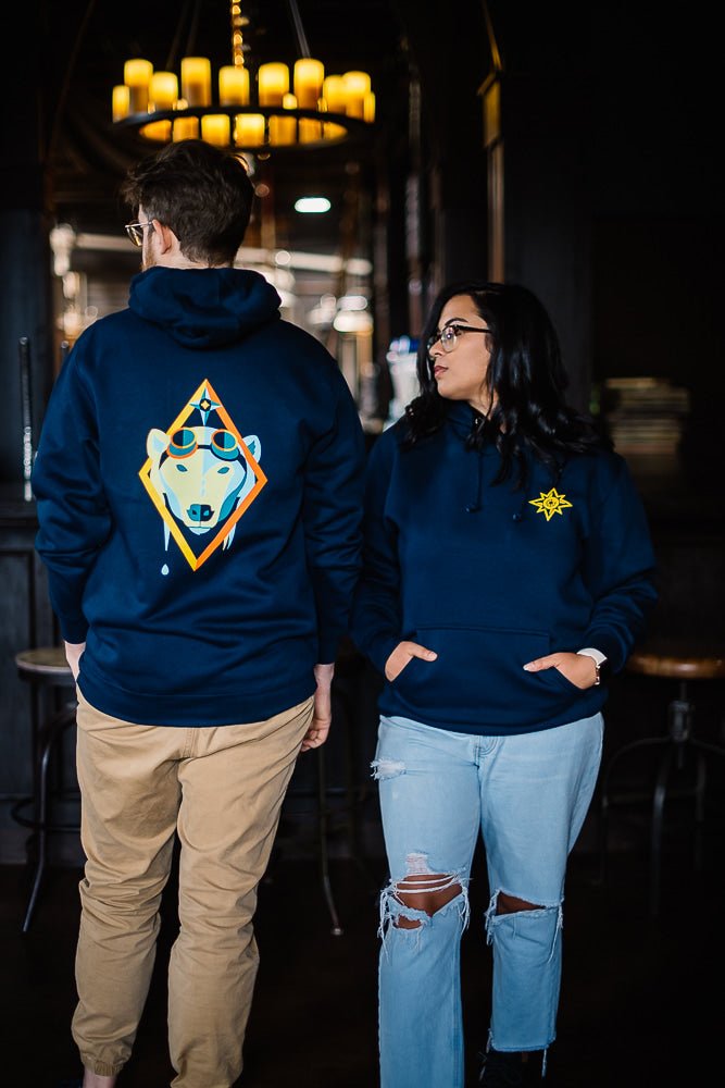 Beastland Polar Bear Hoodie - Bigfoot Kick