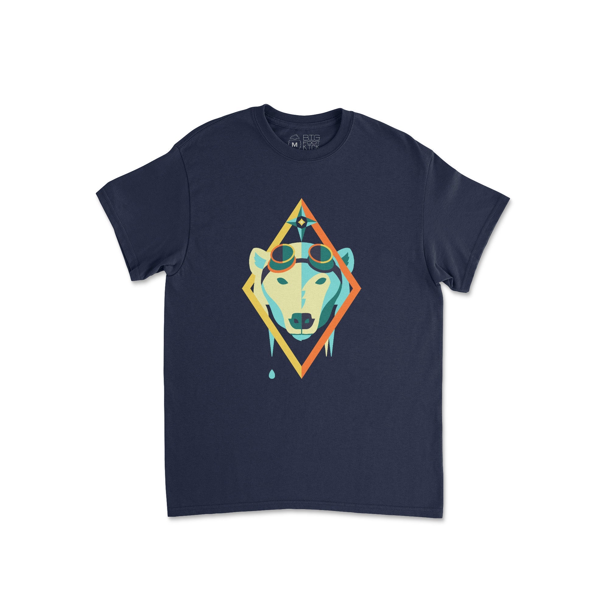 Beastland Polar Bear T-Shirt - Bigfoot Kick