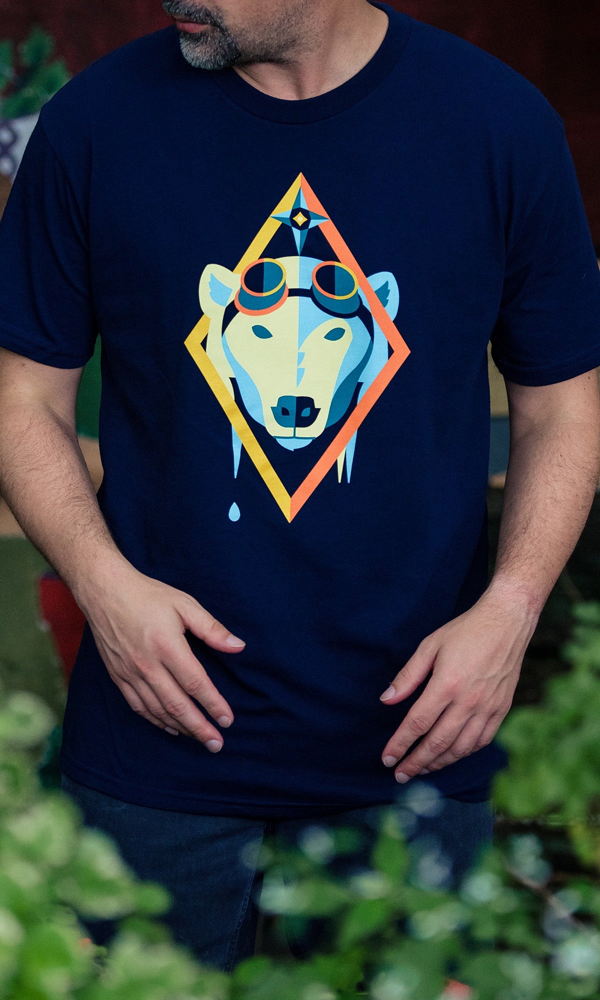 Beastland Polar Bear T-Shirt - Bigfoot Kick