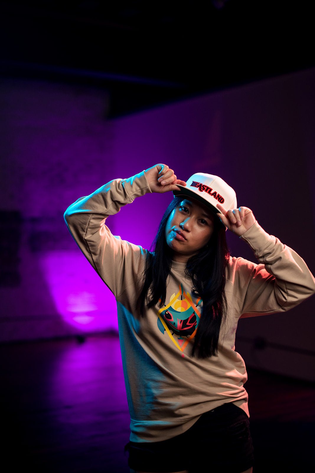 Beastland Snapback Hat - Bigfoot Kick