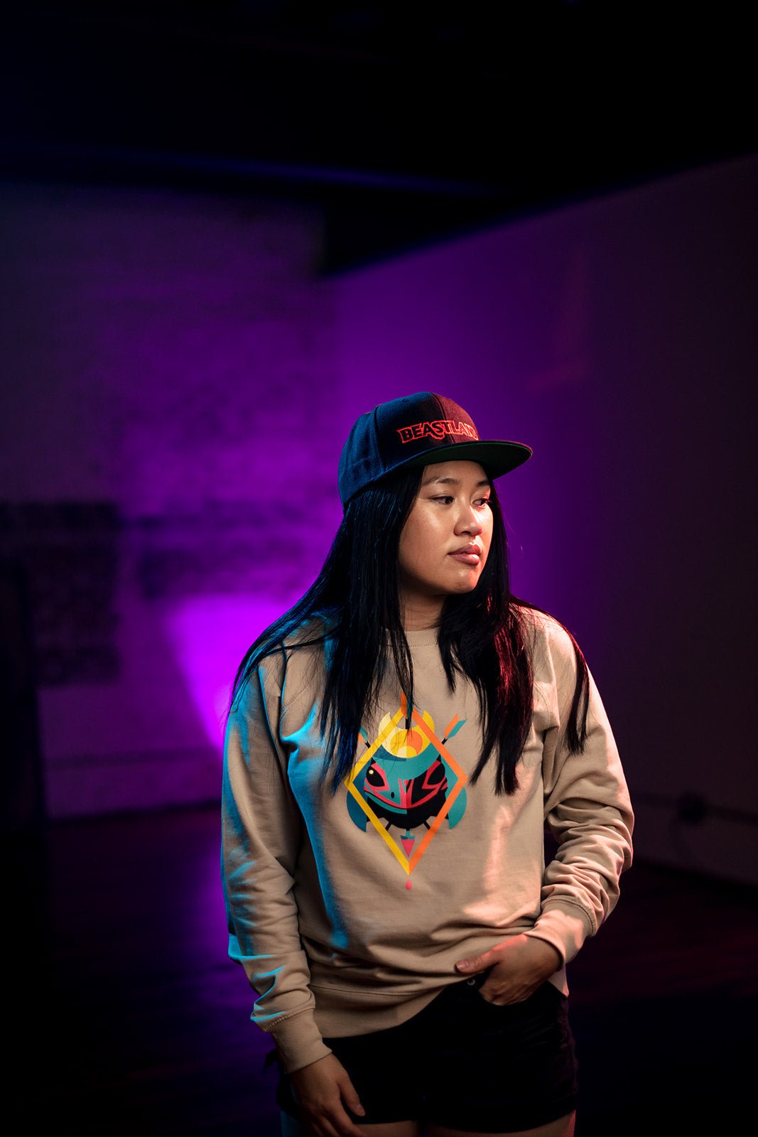 Beastland Snapback Hat - Bigfoot Kick