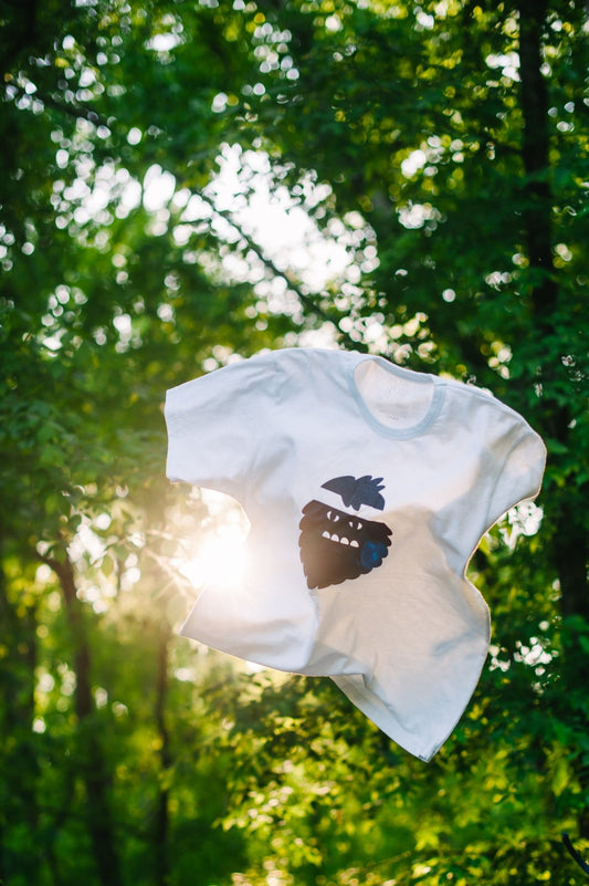 BFK Original Recycled Shirt in Vintage White - Bigfoot Kick