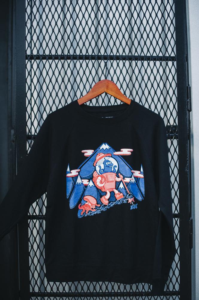 BFK x Euli Glorp Sweatshirt - Bigfoot Kick