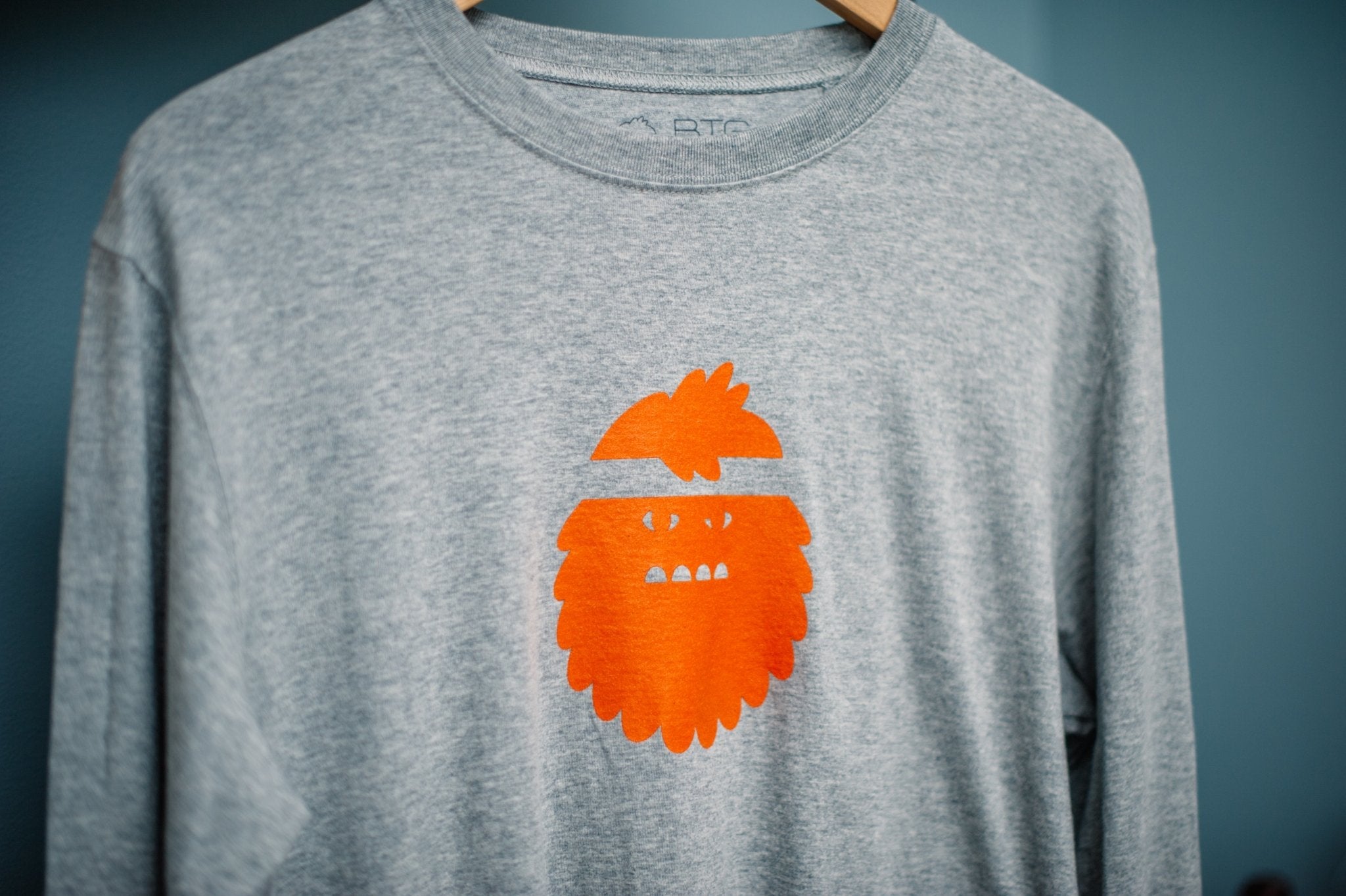 Bigfoot Long Sleeve Shirt in Gray - Bigfoot Kick