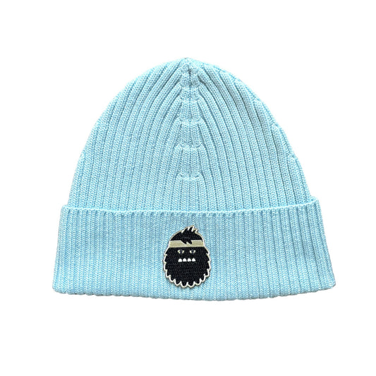 Bigfoot on Ice Merino Wool Beanie - Bigfoot Kick