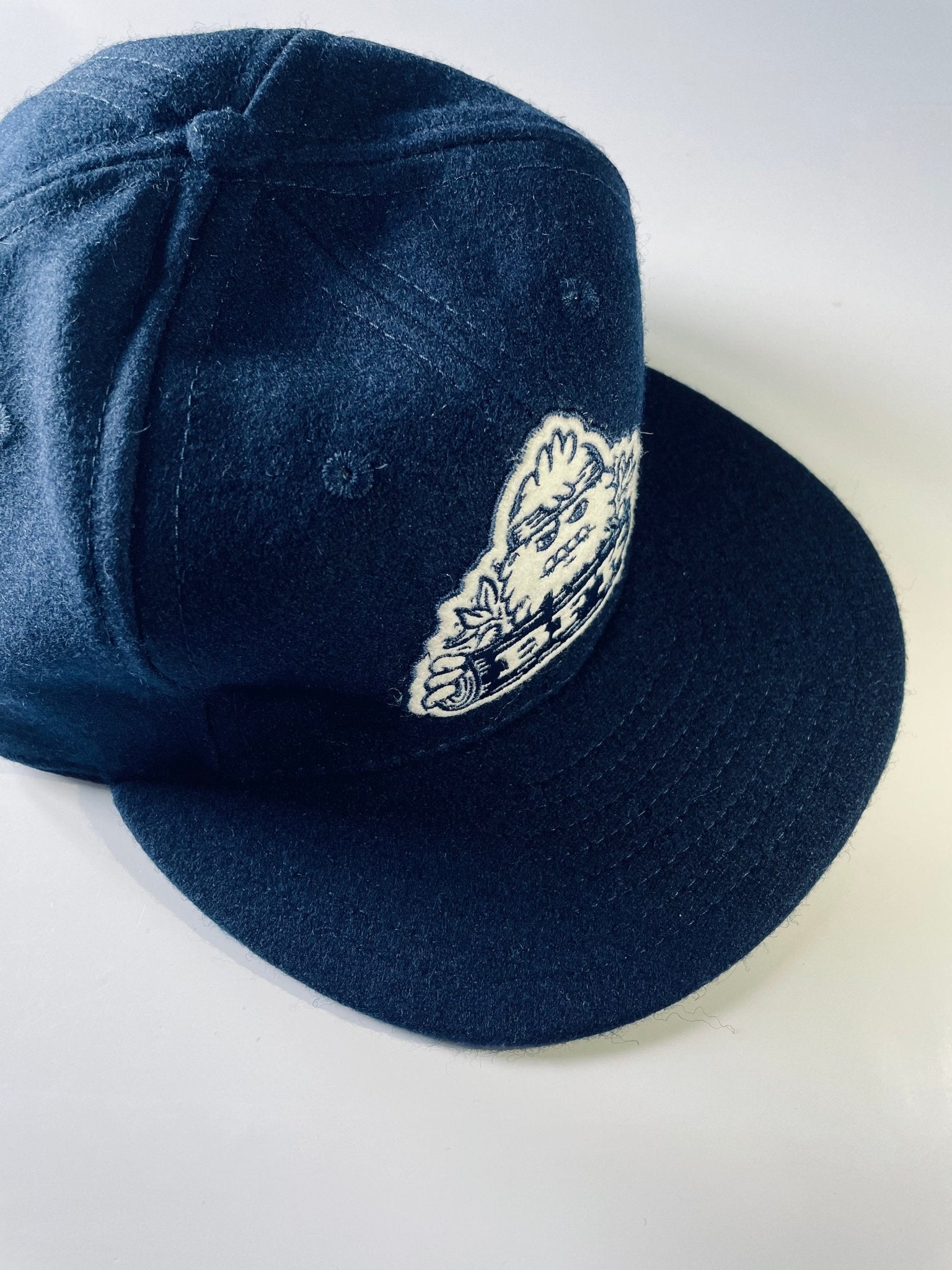 Camp Bigfoot Cap in Navy - Bigfoot Kick