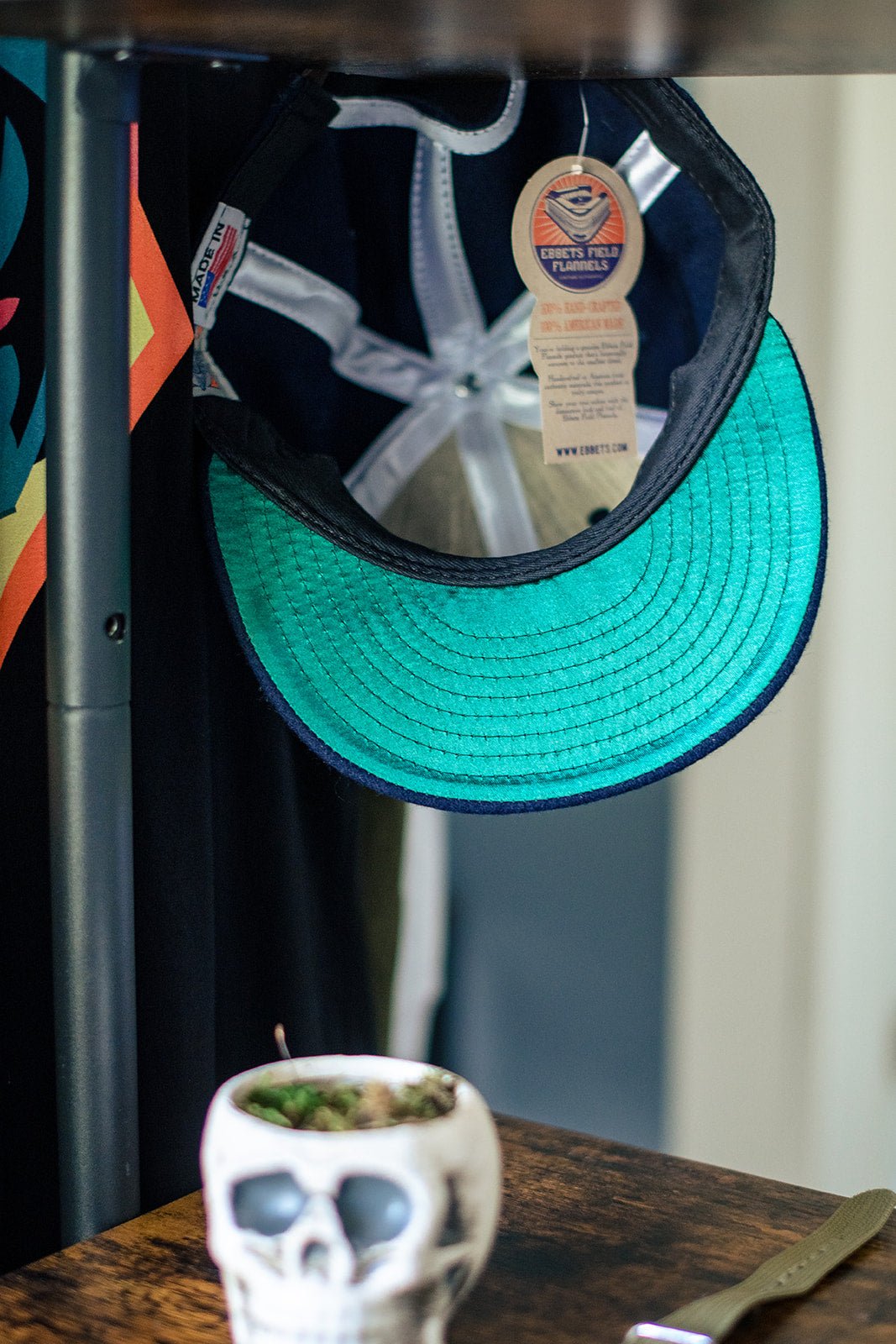 Camp Bigfoot Cap in Navy - Bigfoot Kick