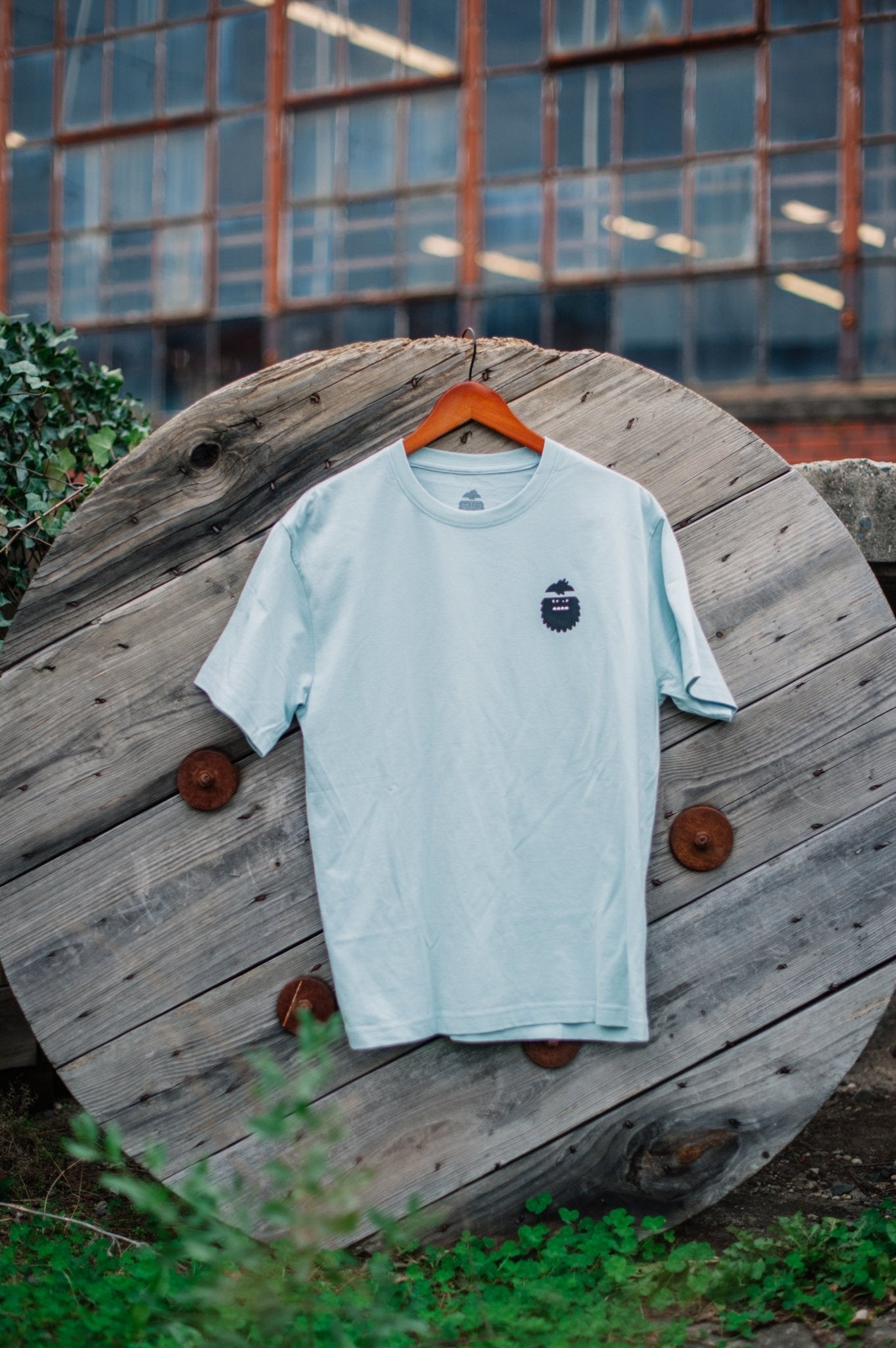 Close Encounter Tee in Seafoam - Bigfoot Kick