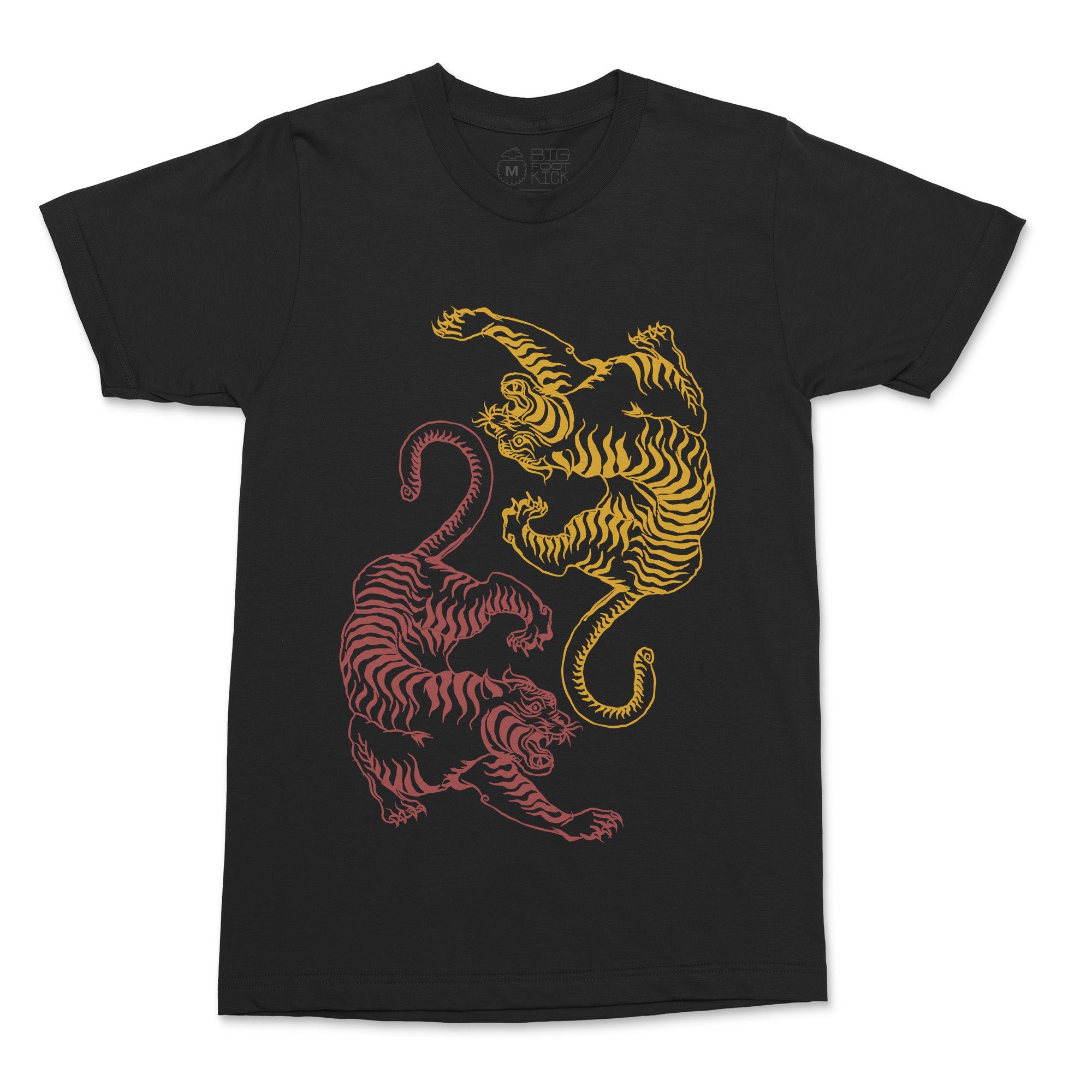 Dueling Tigers Tee - Bigfoot Kick
