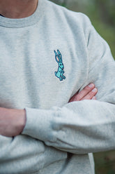Jackrabbit Sweatshirt in Eggshell - Bigfoot Kick
