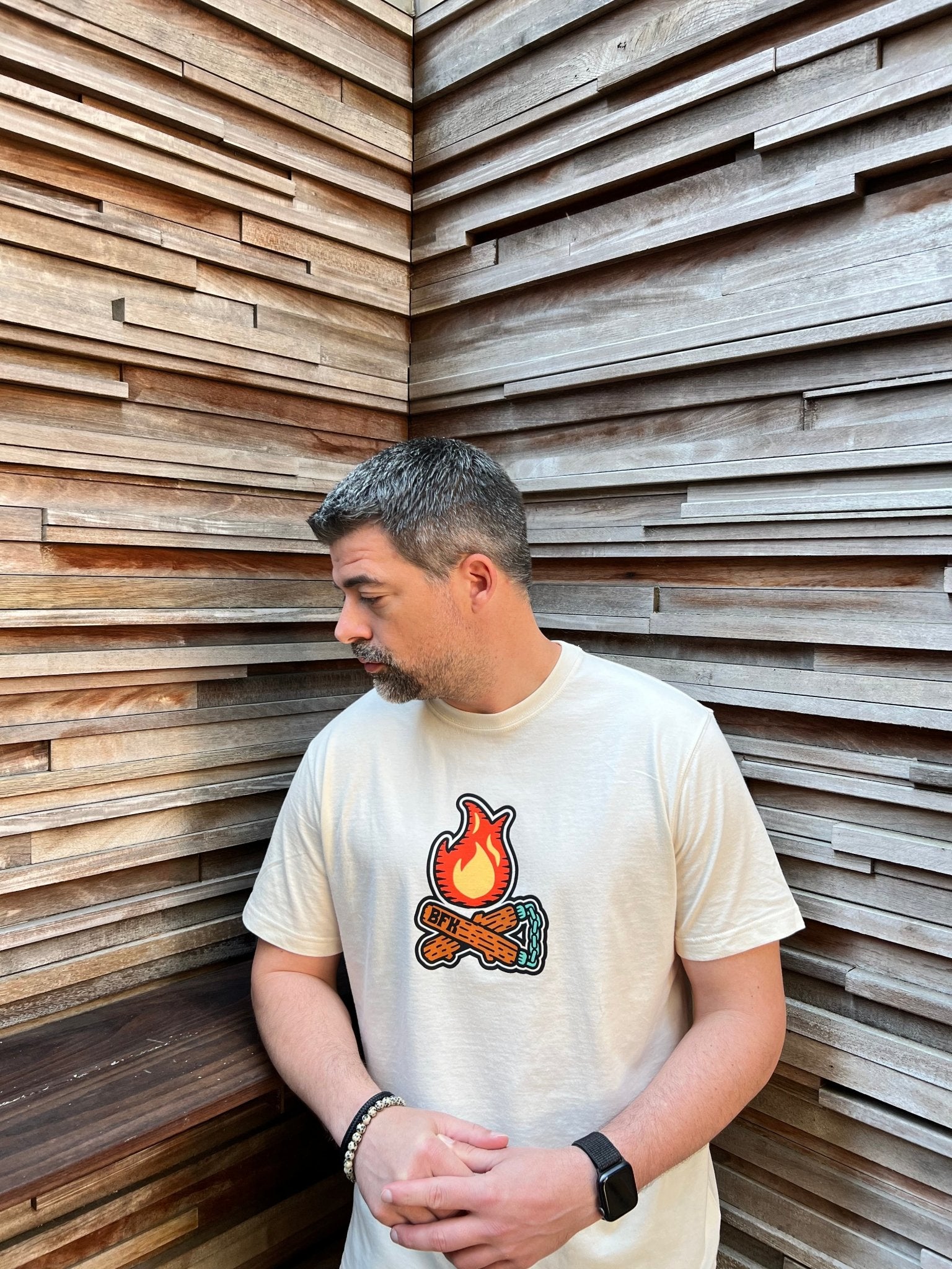 Nunchuck Fire Premium Tee - Bigfoot Kick