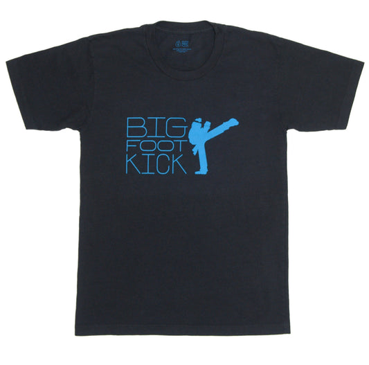 Remix KickBack 100% Recycled Shirt in Black - Bigfoot Kick